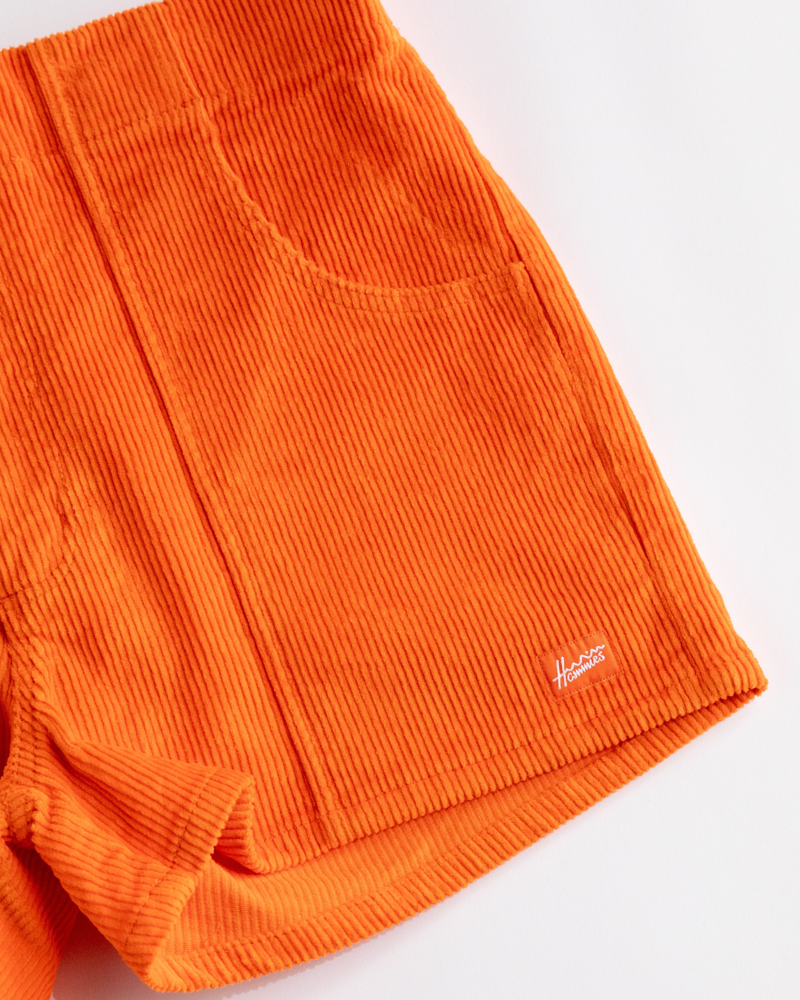 Hammies Men's Corduroy Short (Orange)