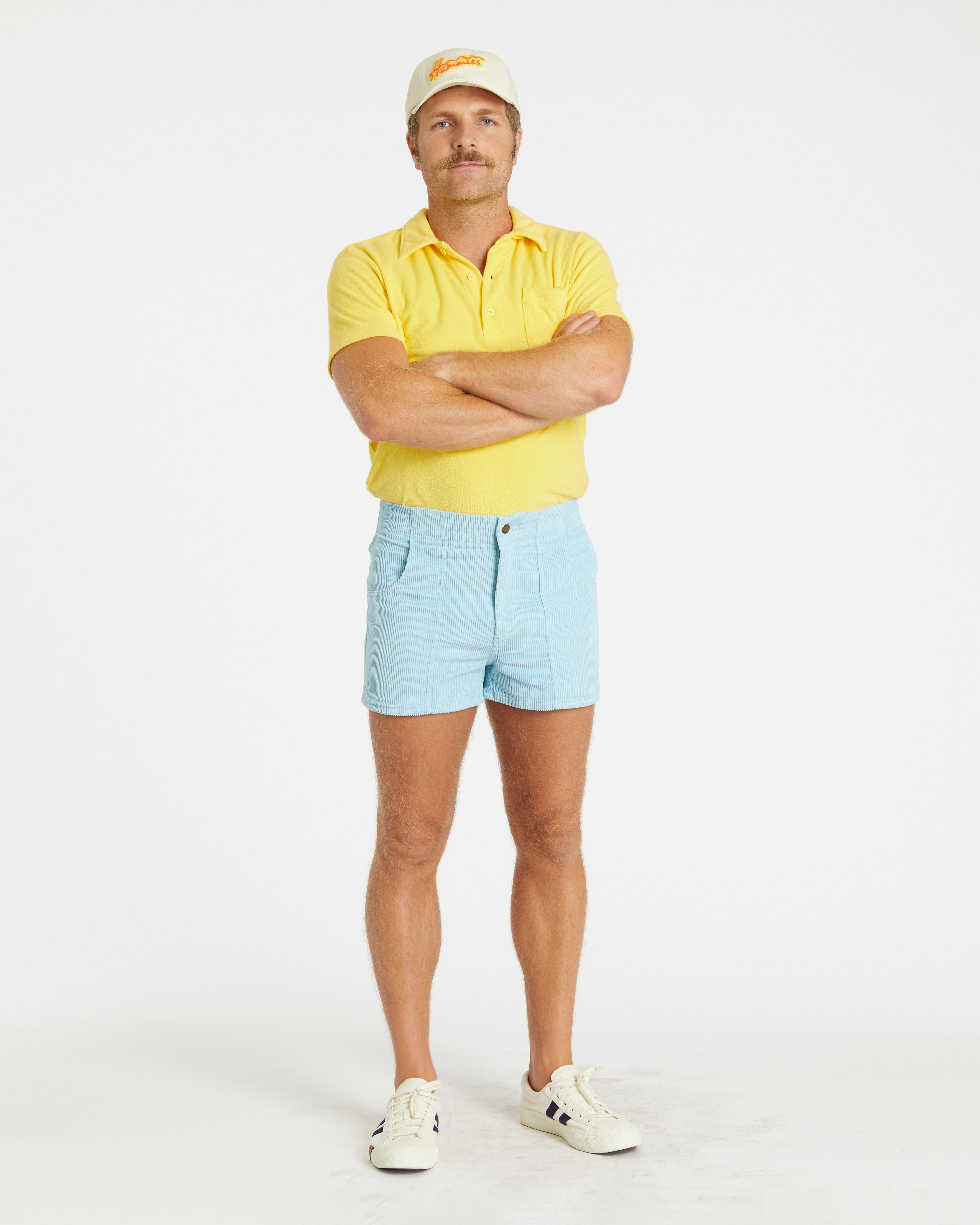 Hammies Men's Corduroy Short (Powder Blue)