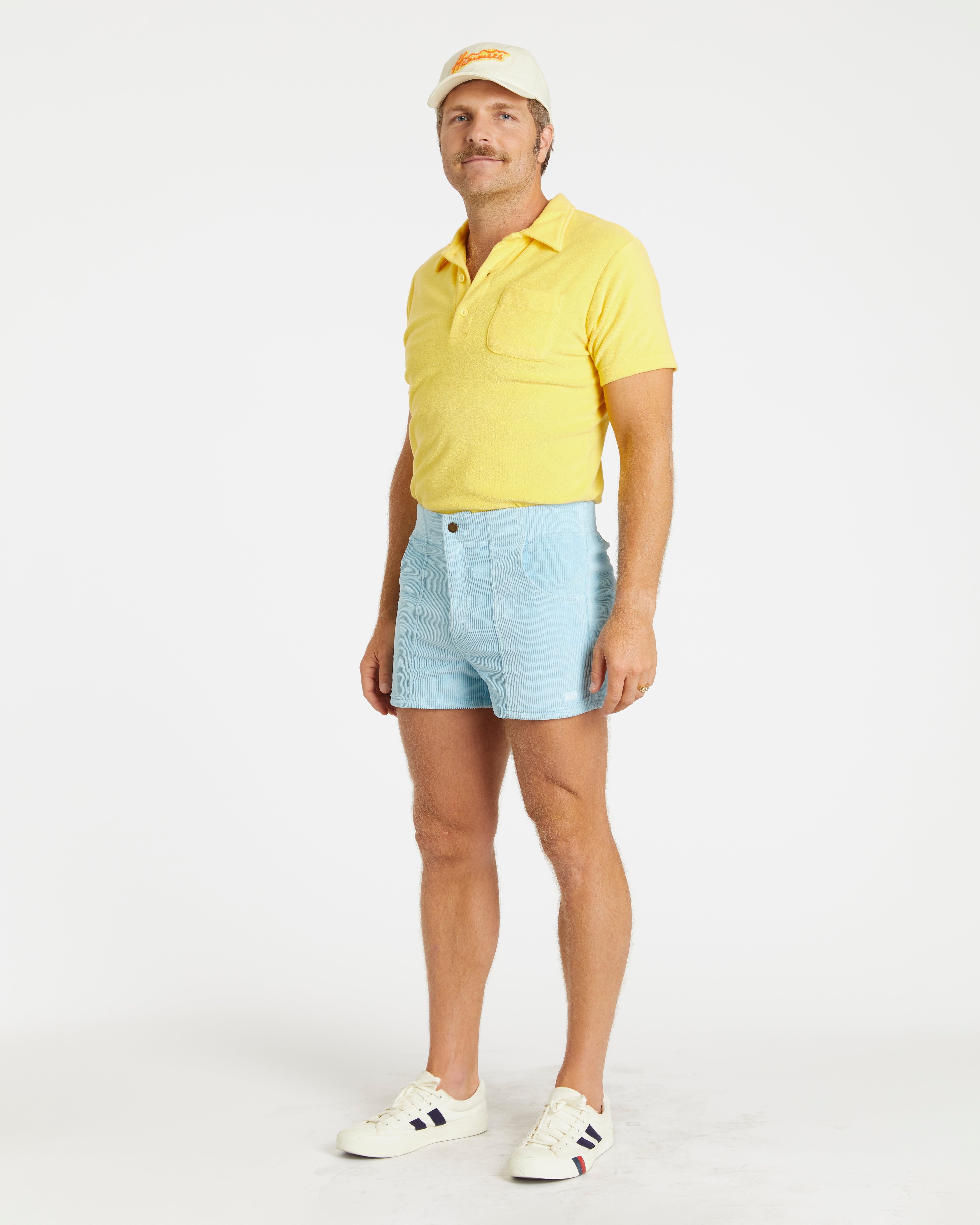 Hammies Men's Corduroy Short (Powder Blue)