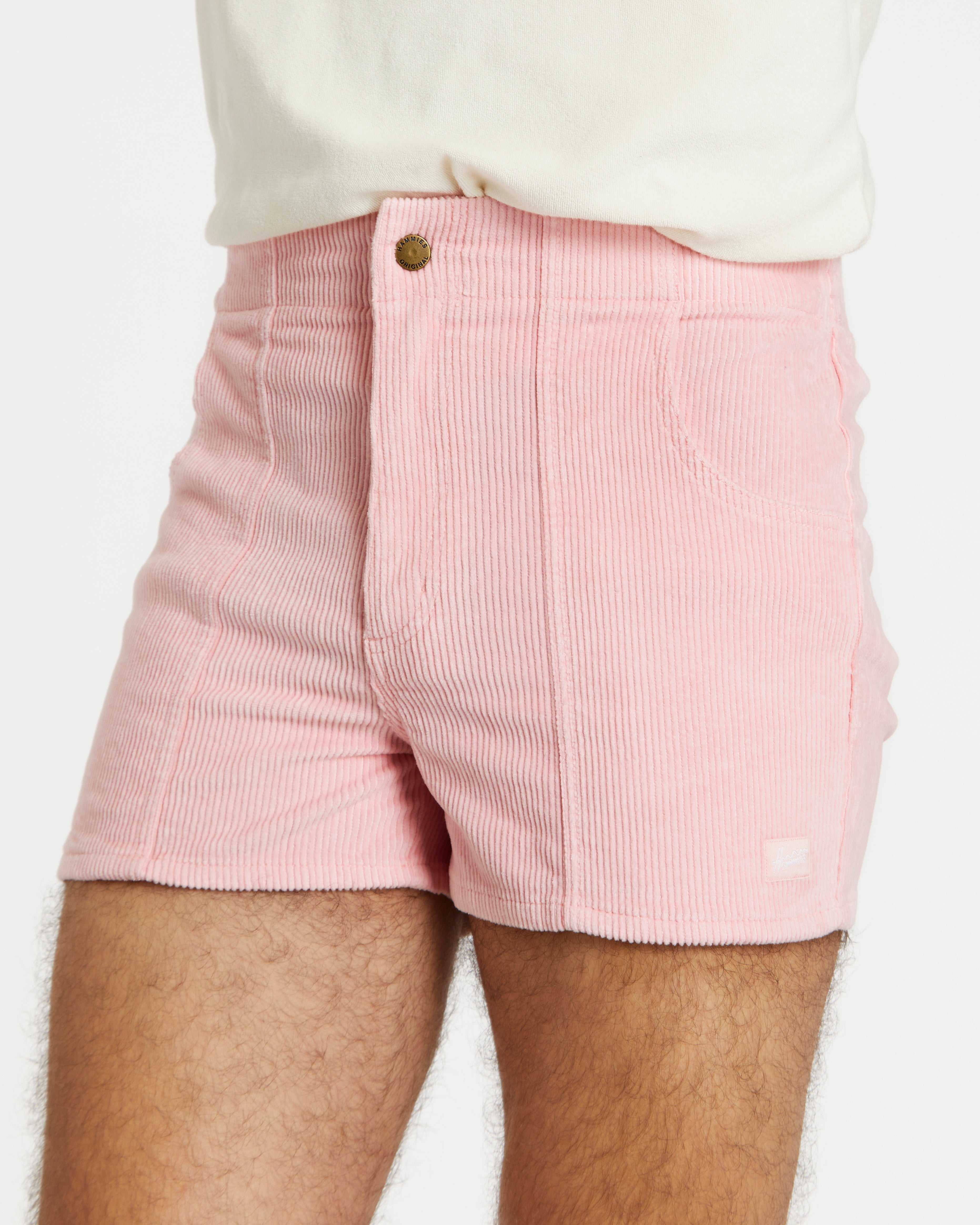 Hammies Men's Corduroy Short (Powder Pink)