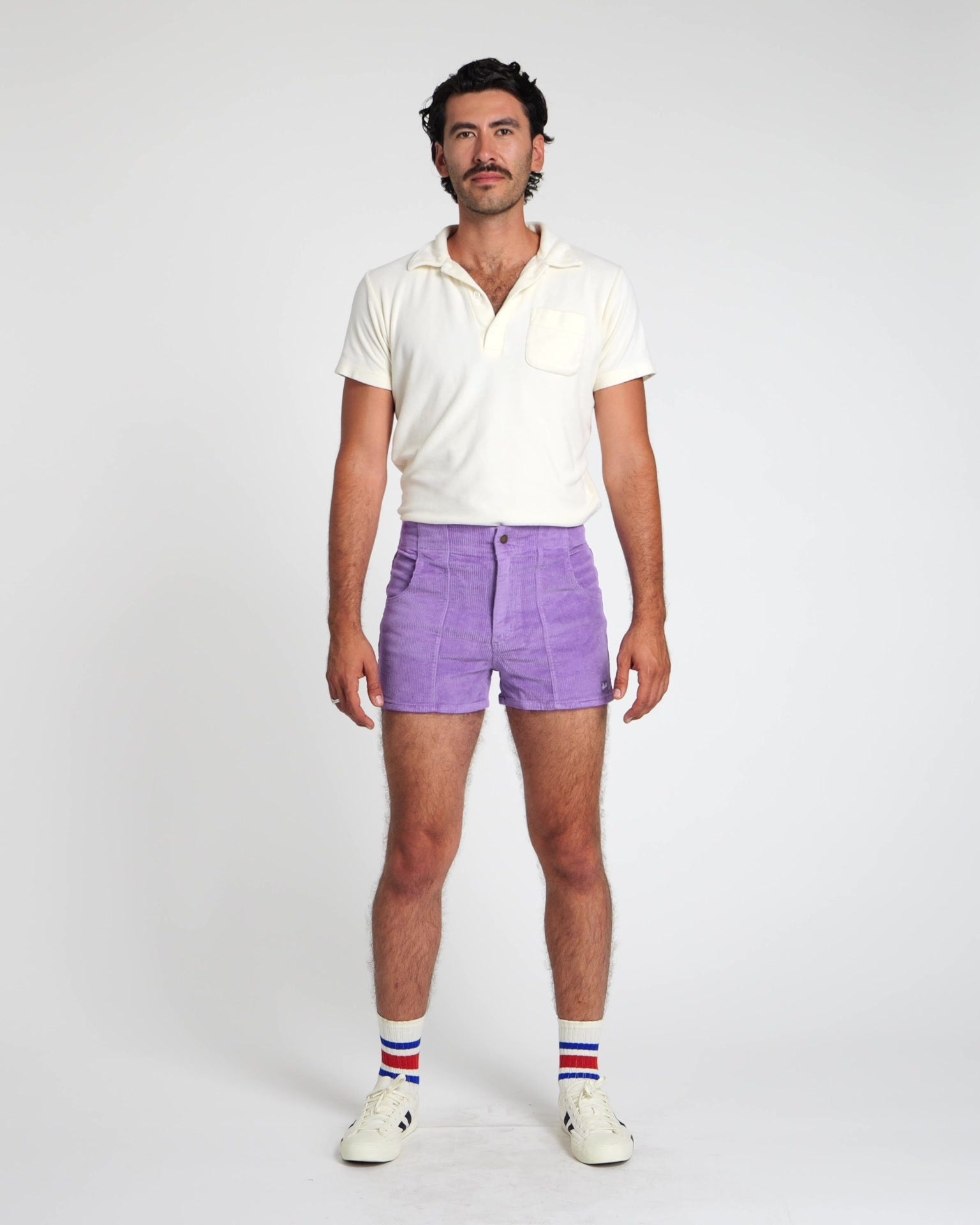 Hammies Men's Corduroy Short (Purple)