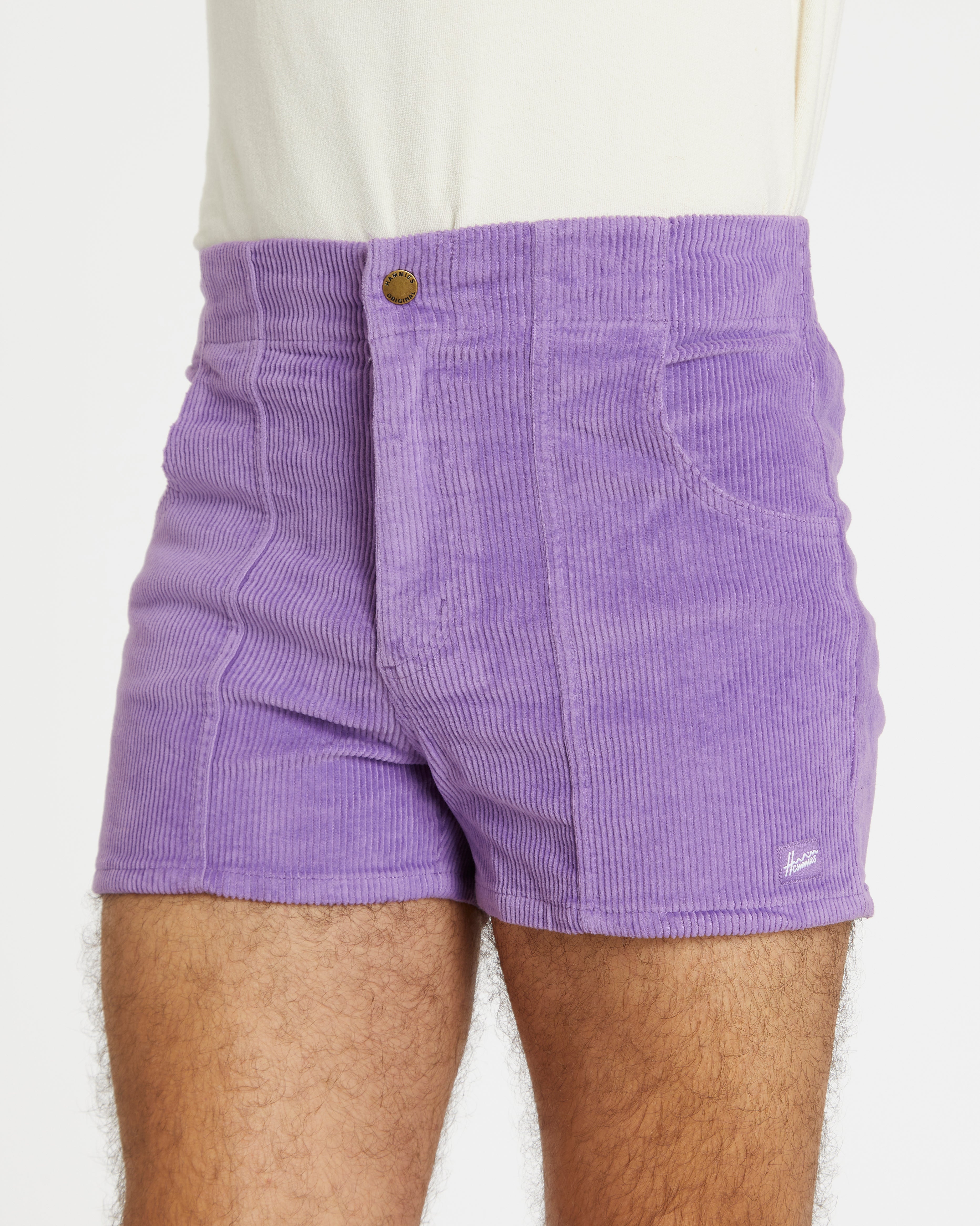 Hammies Men's Corduroy Short (Purple)