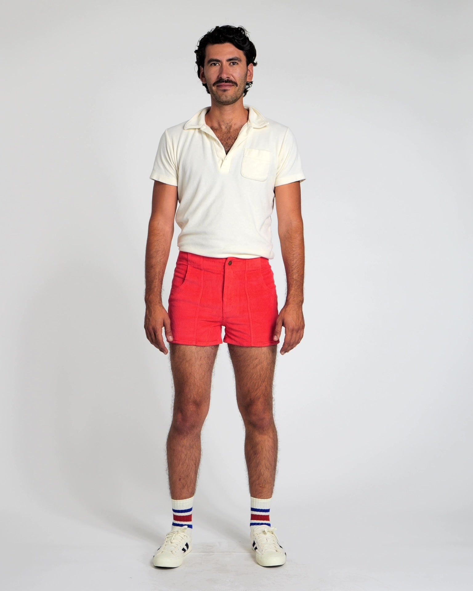 Hammies Men's Corduroy Short (Red)
