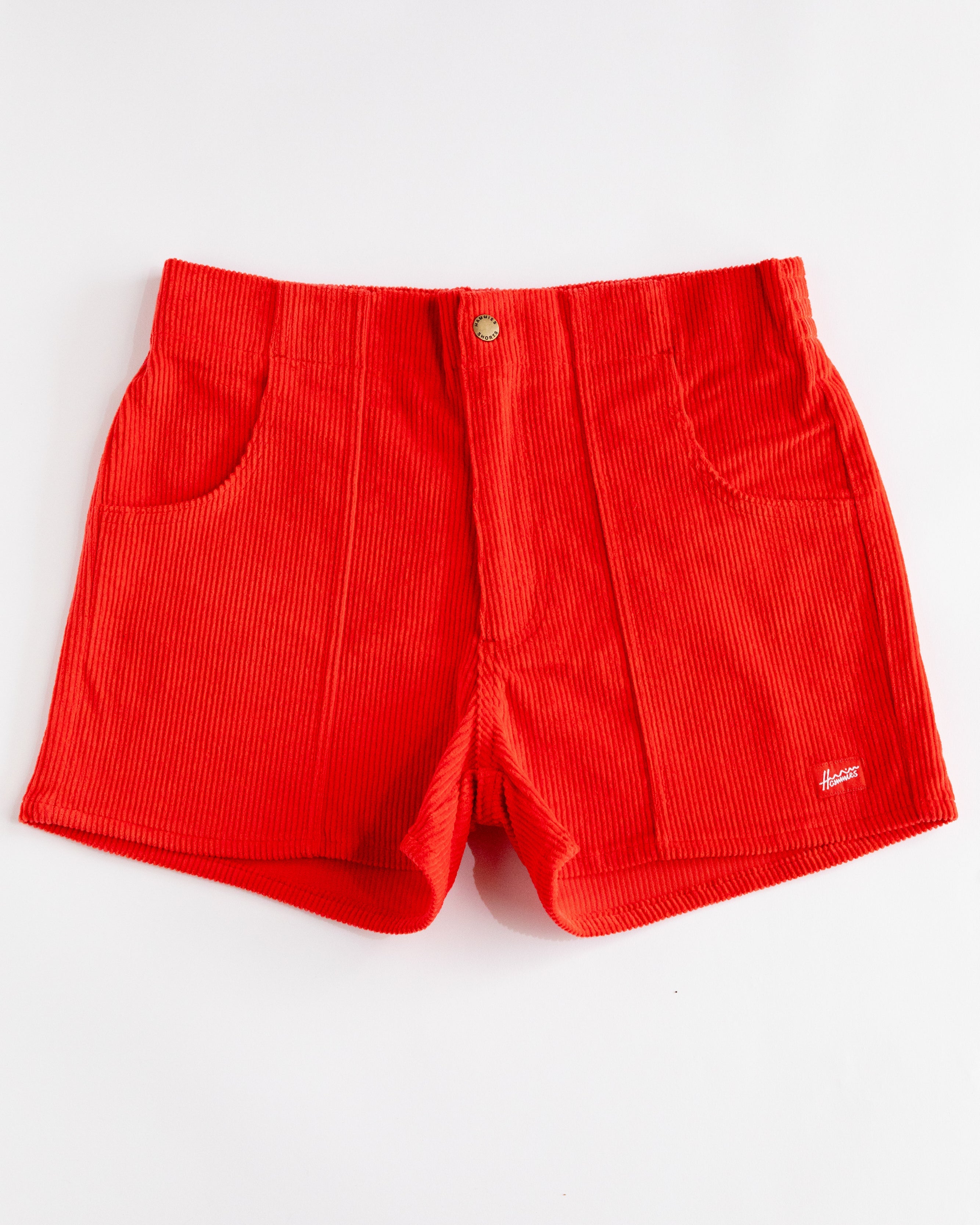 Hammies Men's Corduroy Short (Red)