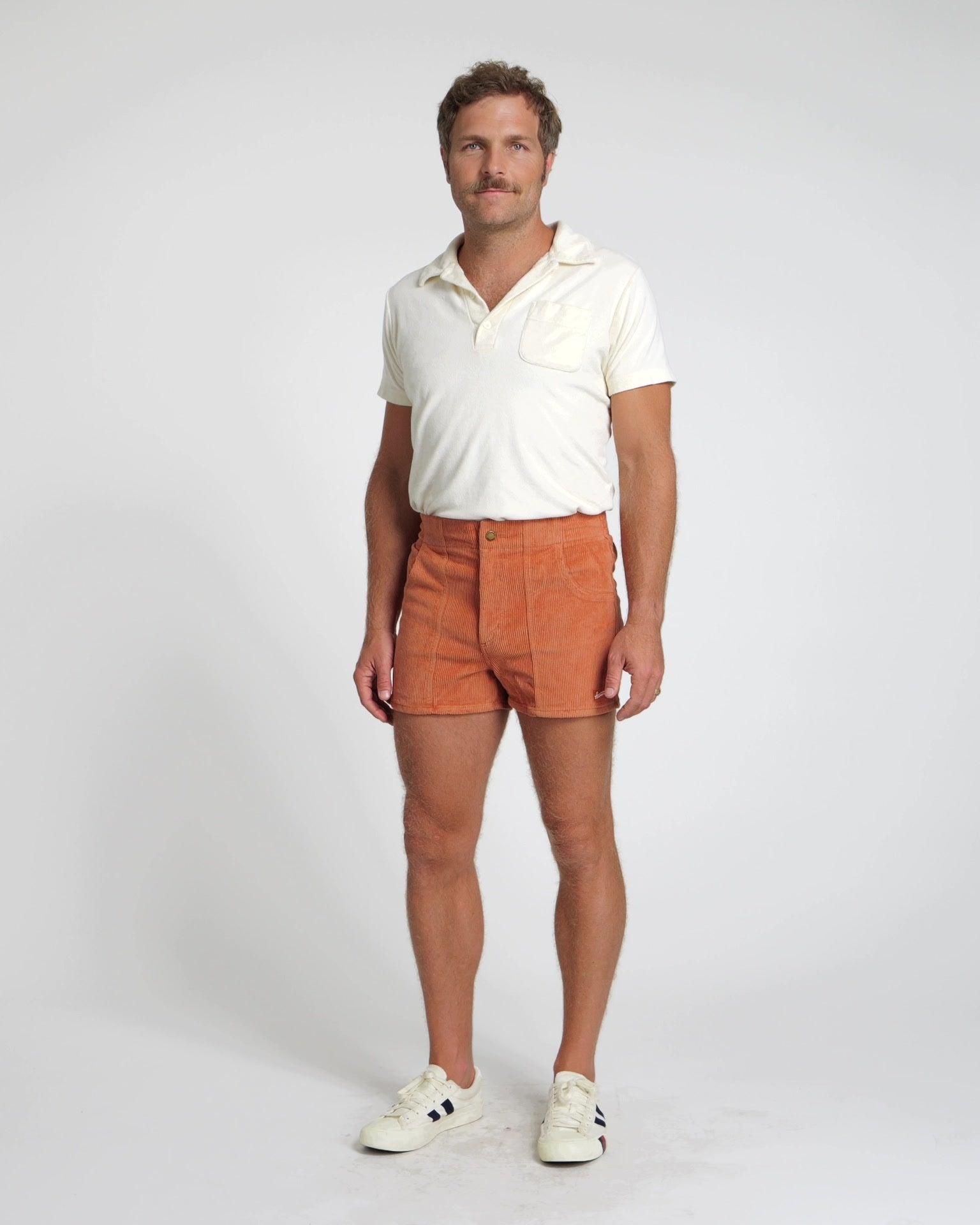 Hammies Men's Corduroy Short (Rust)
