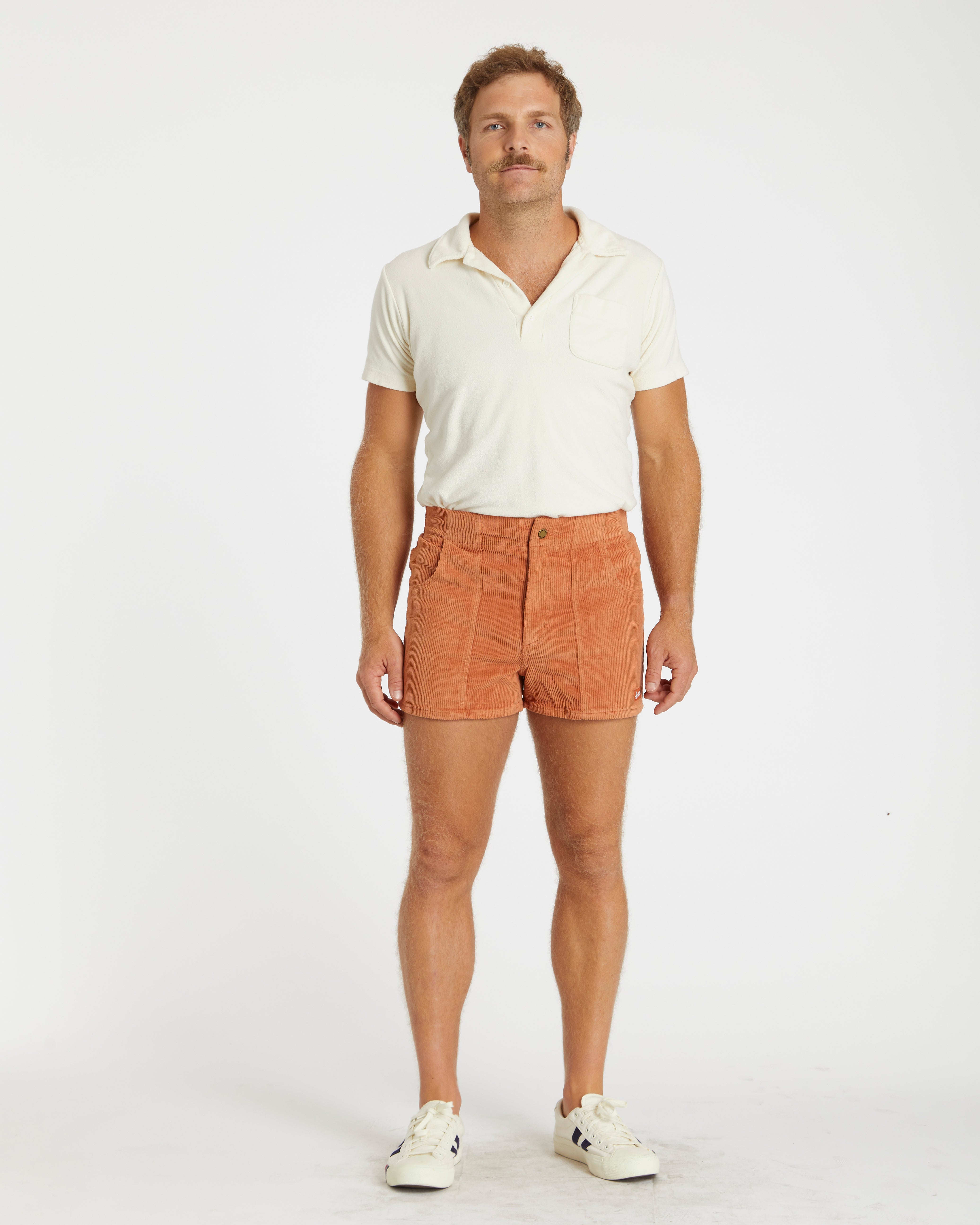 Hammies Men's Corduroy Short (Rust)