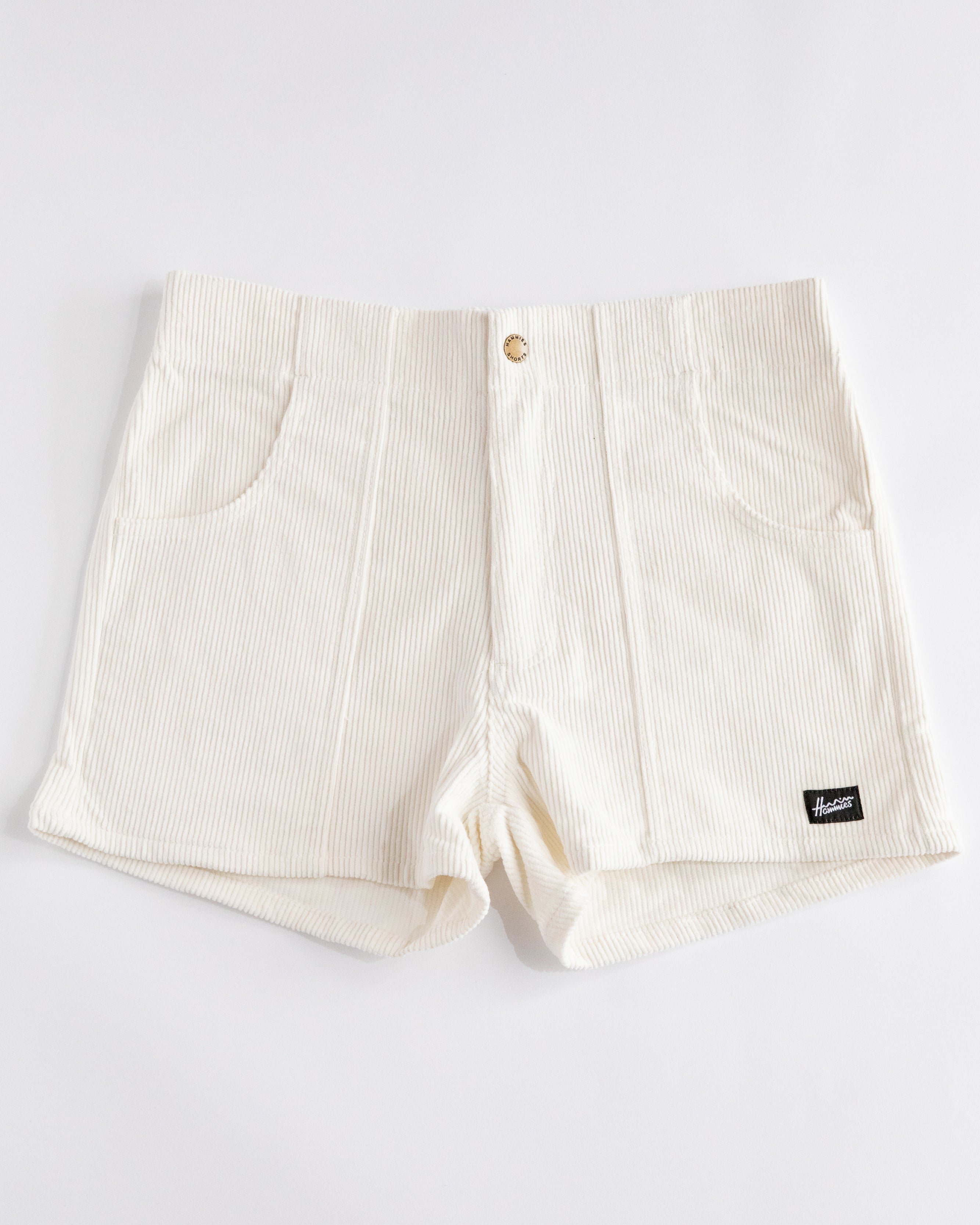 Hammies Men's Corduroy Short (White)