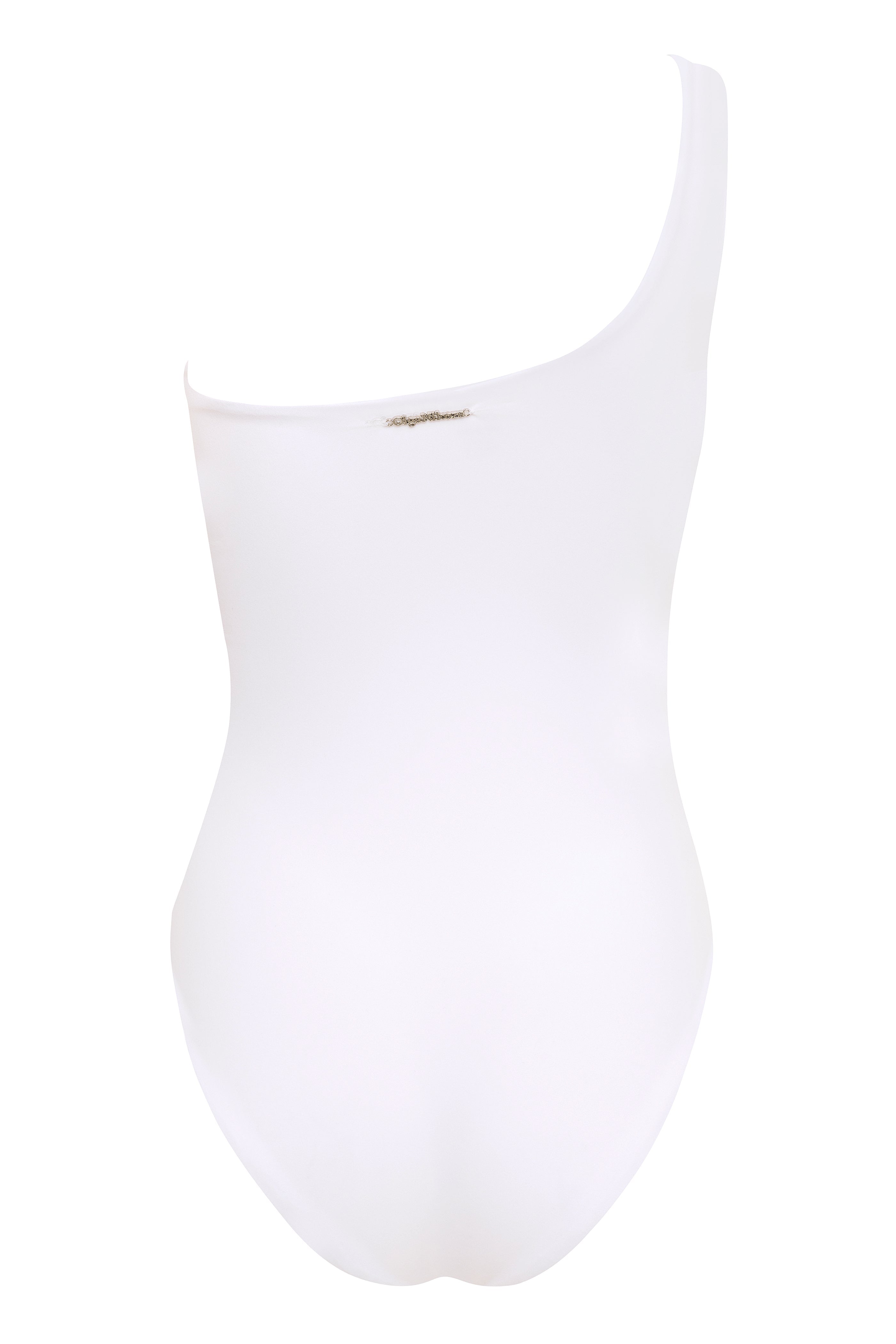 White bodysuit on a white background