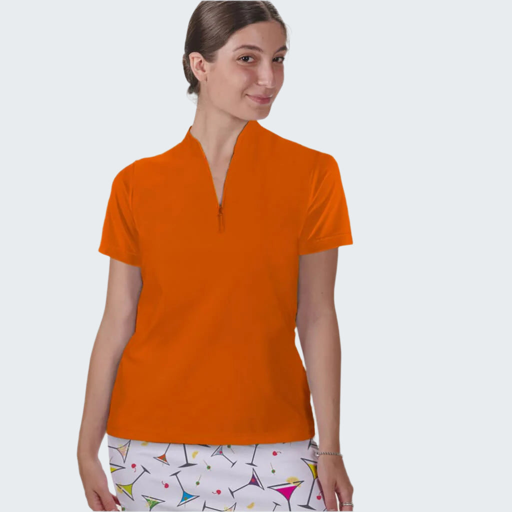 orange shirt