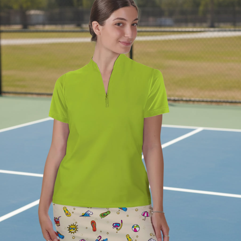 green shirt