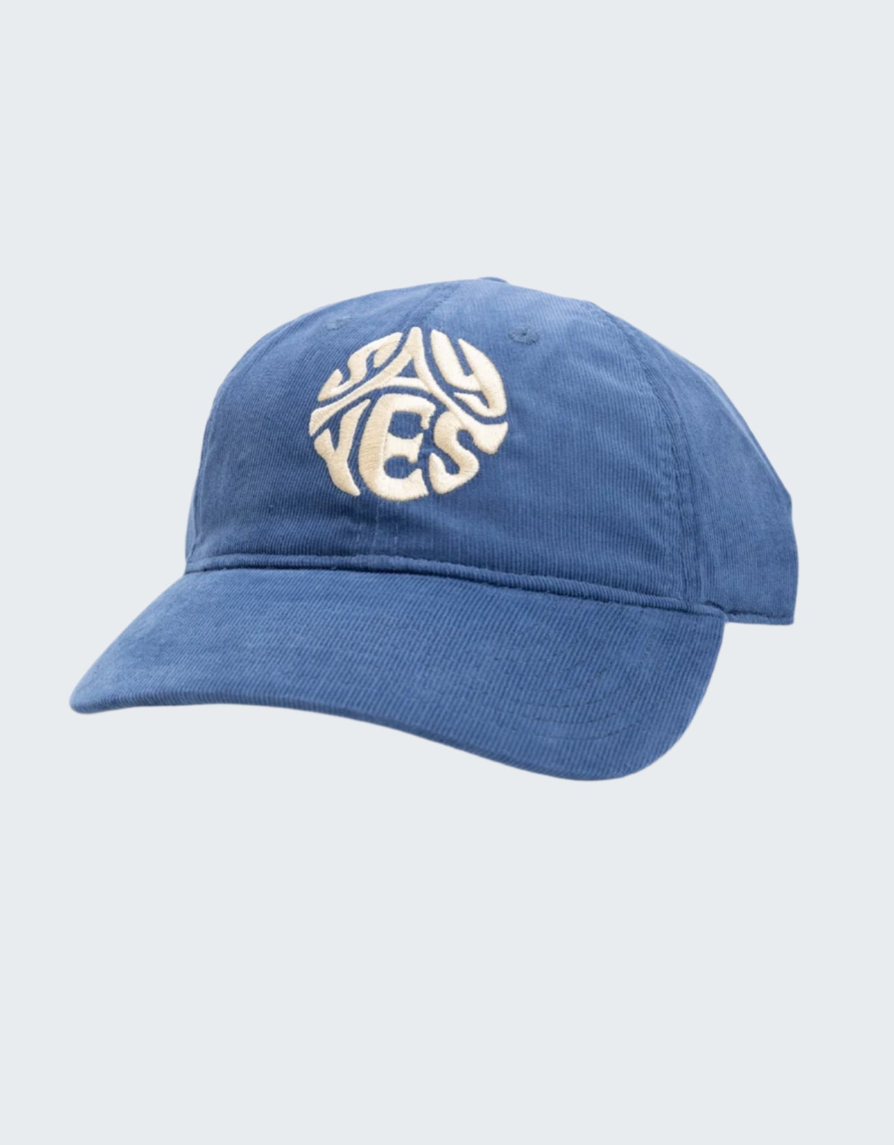 Say Yes Steel Gray Corduroy Hat