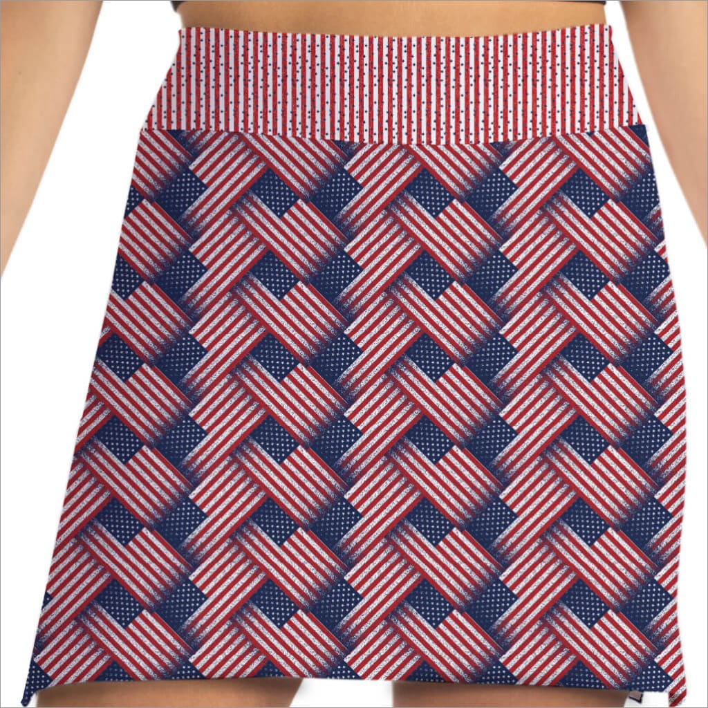 Flag Skort
