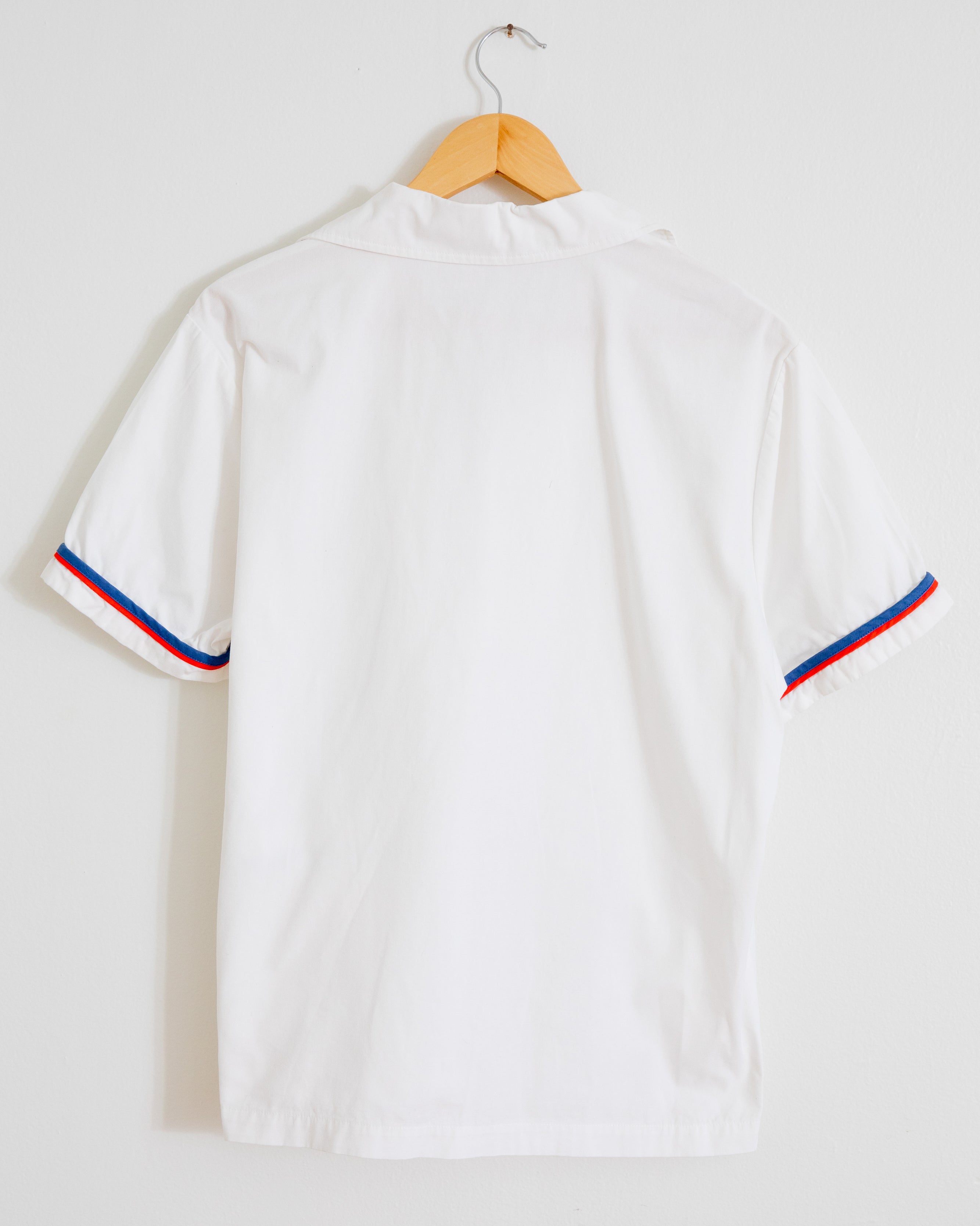 Hammies Summer Cabana Shirt (White/Navy/Red)