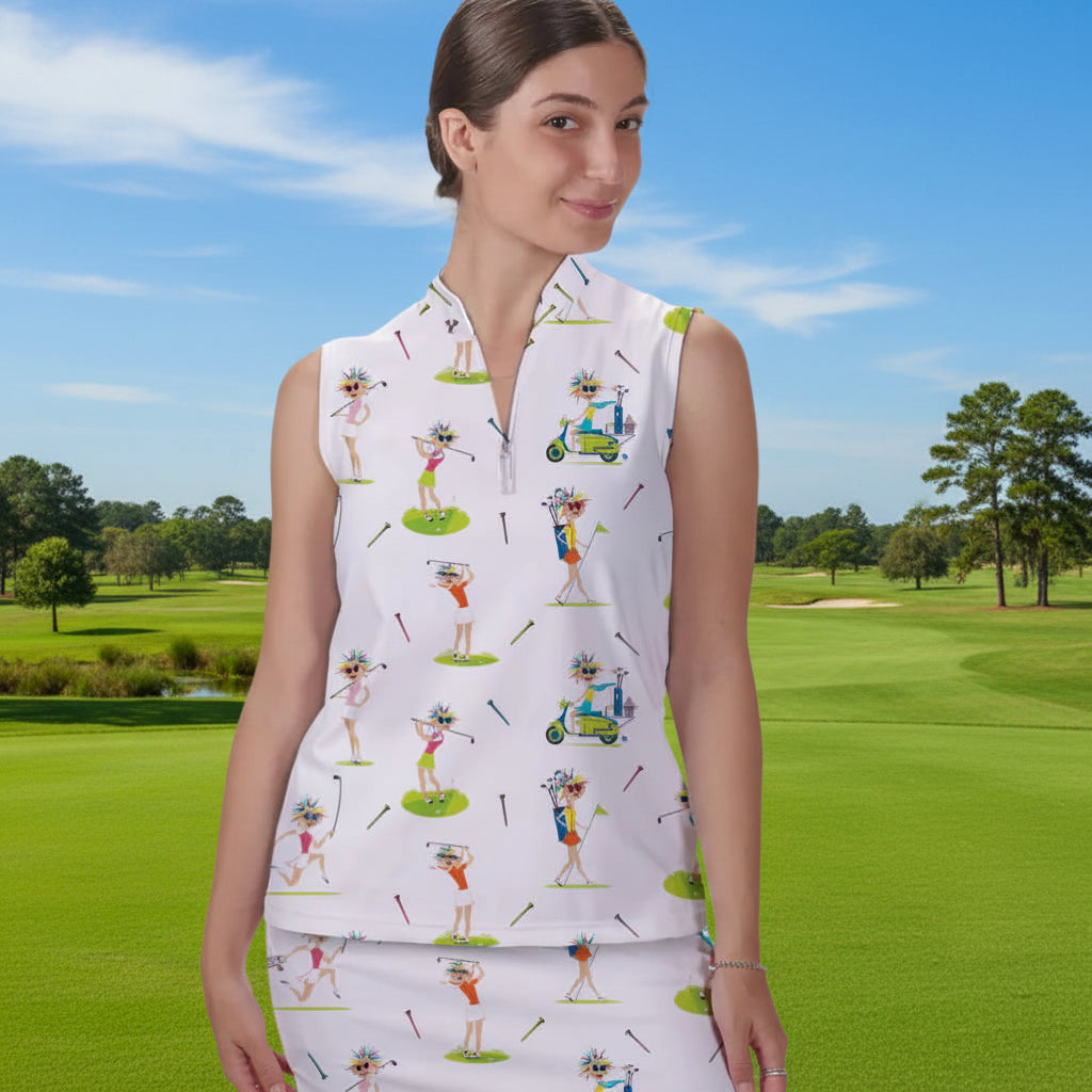 a golf shirt
