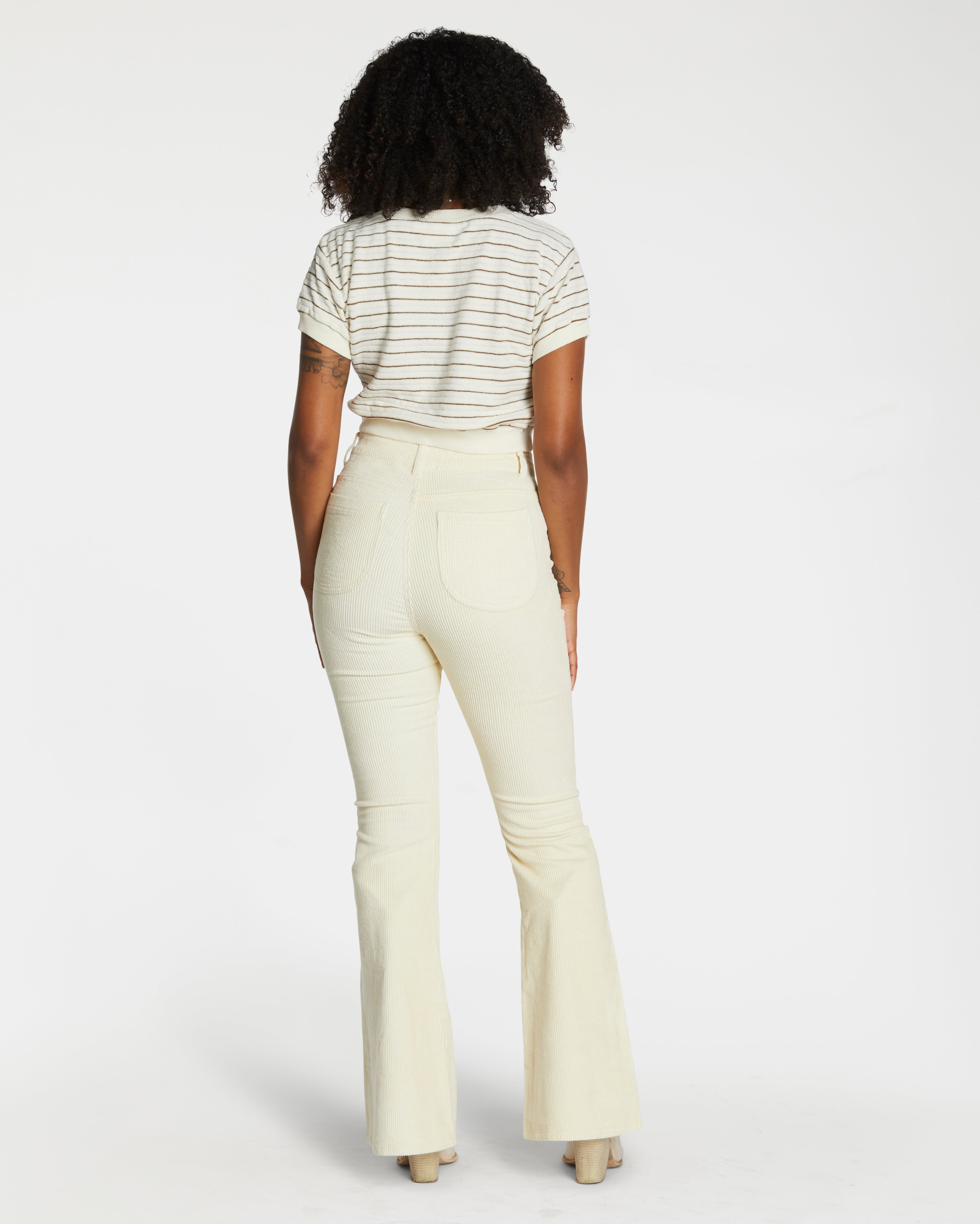 Hammies Women's Terry Tee (Cream/Brown)