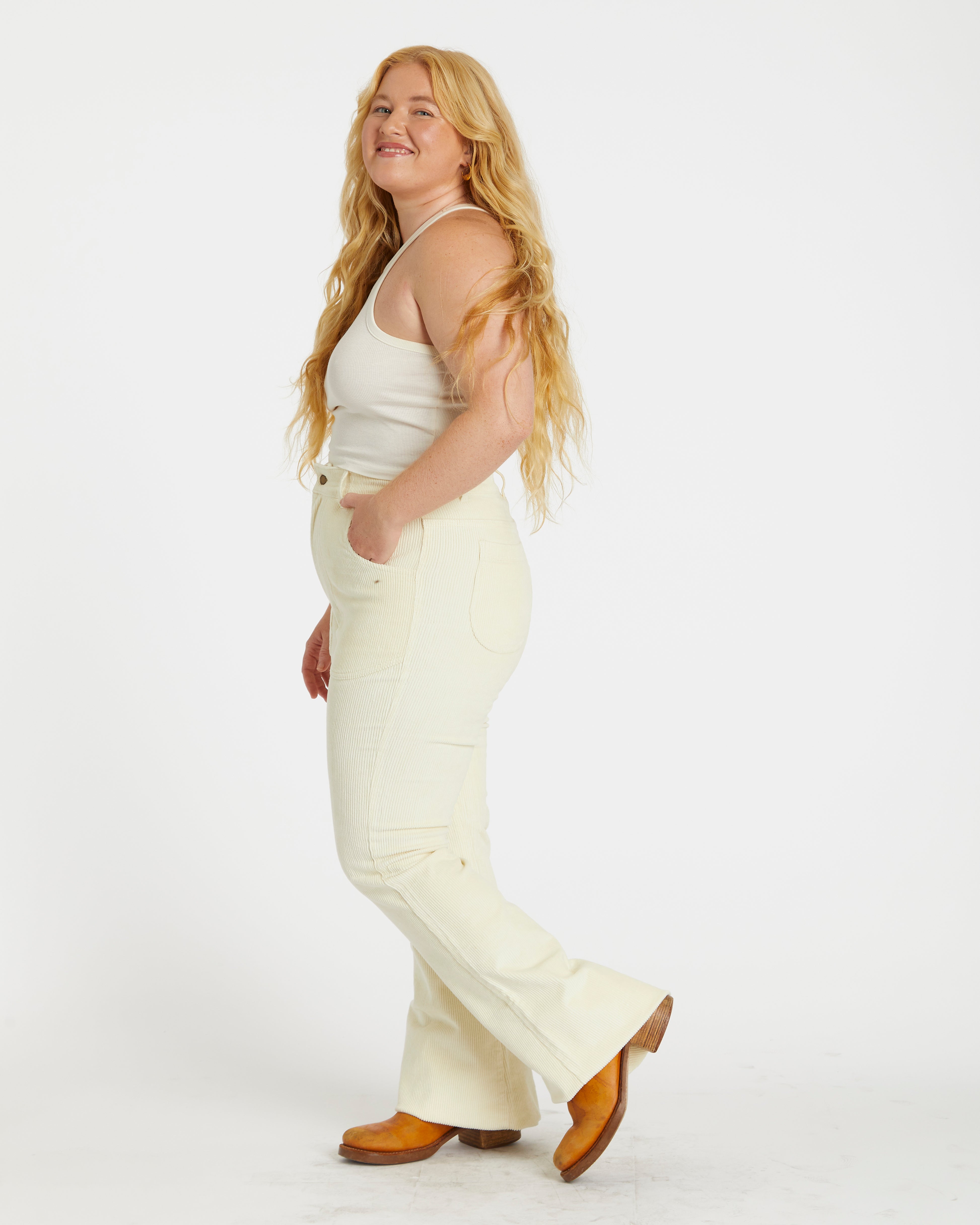 Hammies Women's Bell Bottom (Cream)