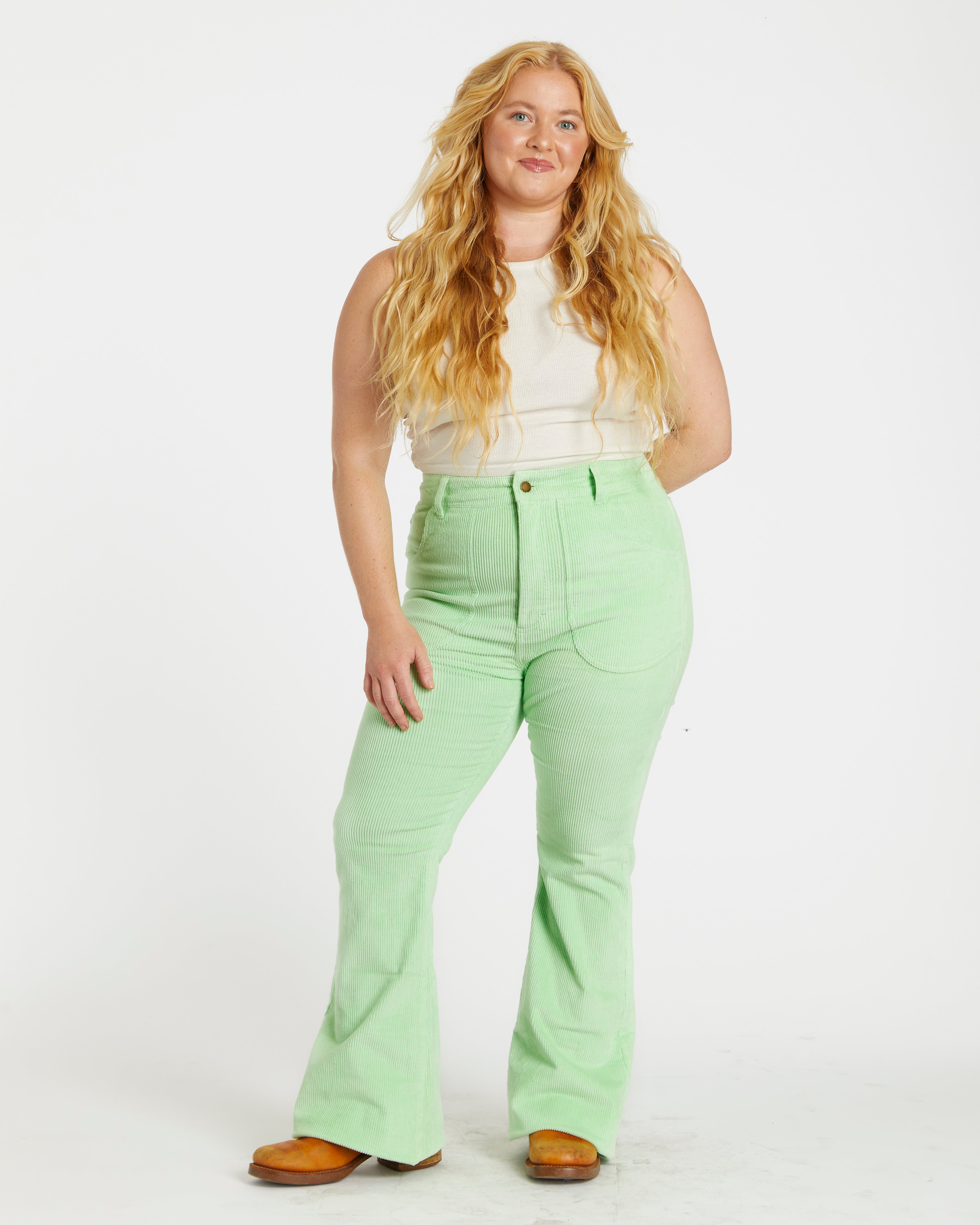 Hammies Women's Bell Bottom (Honeydew)
