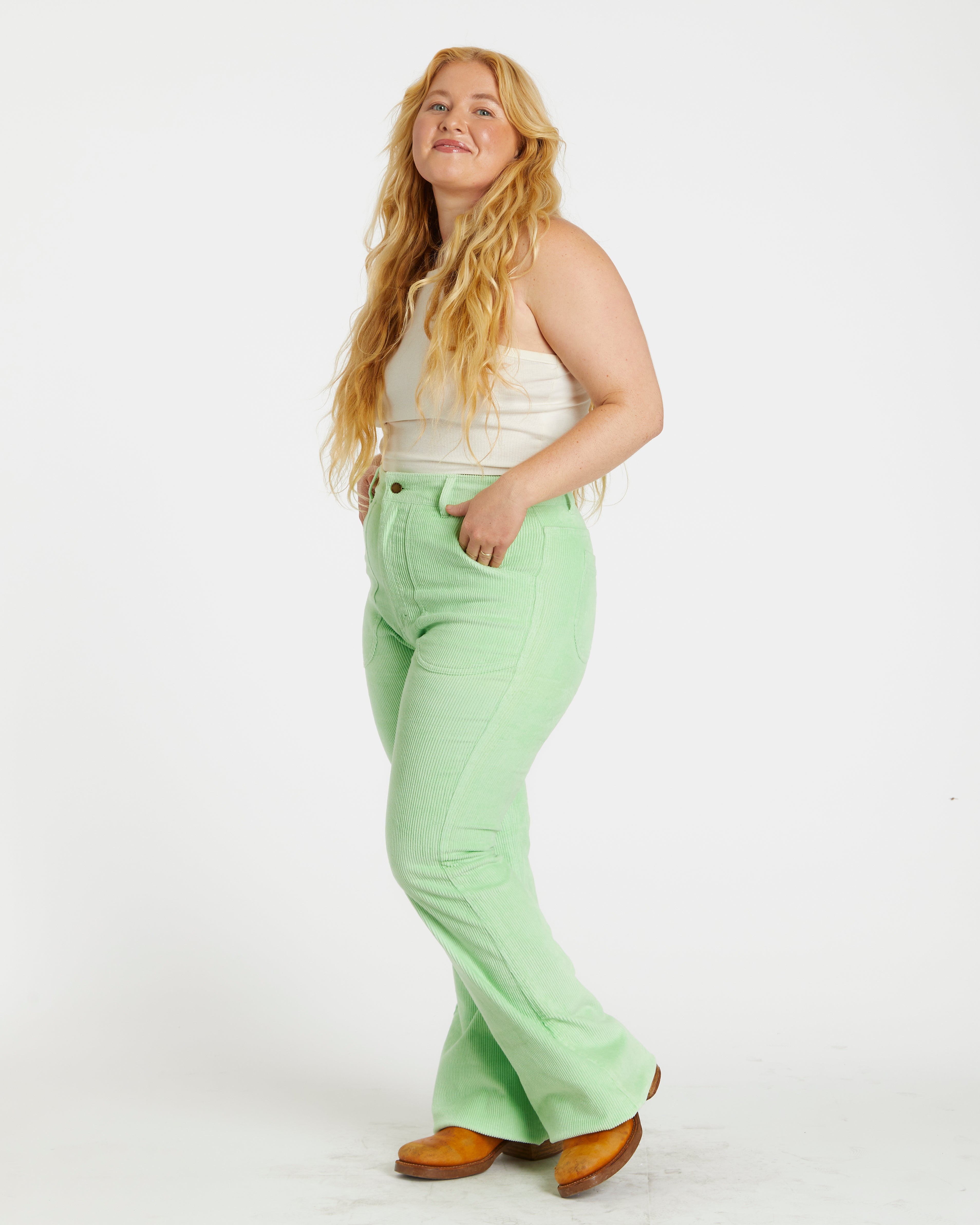 Hammies Women's Bell Bottom (Honeydew)