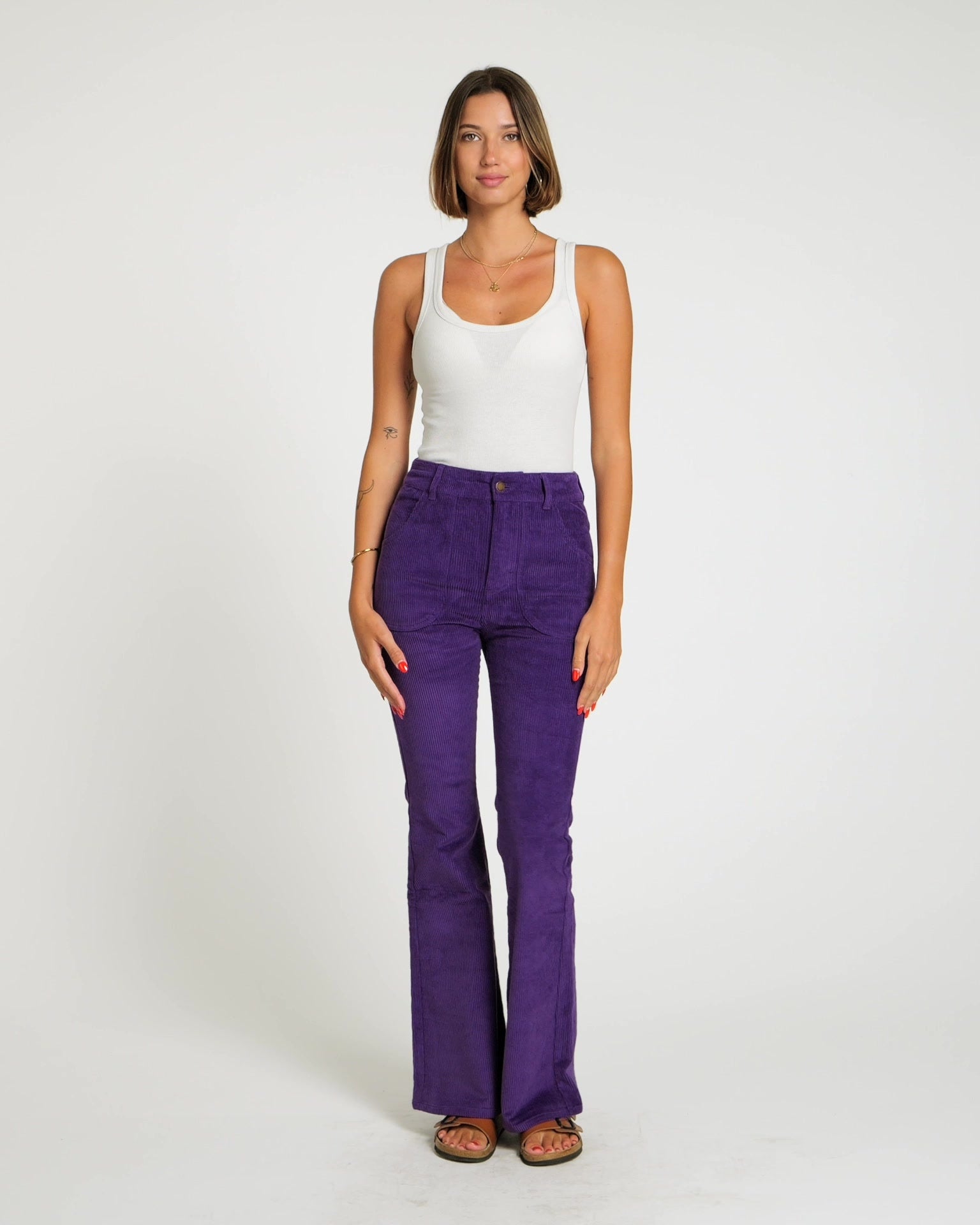 Hammies Women's Bell Bottom (Plum)