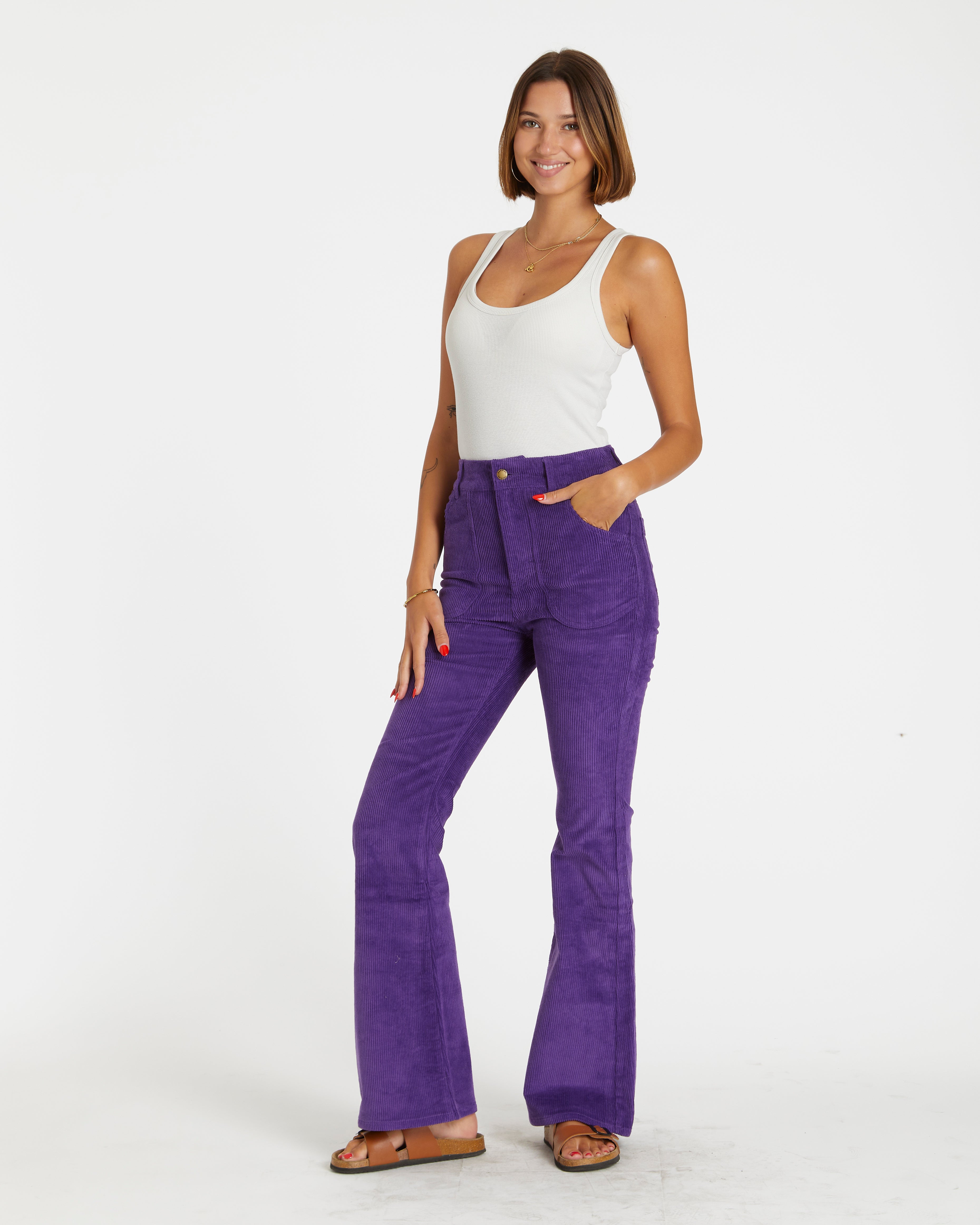 Hammies Women's Bell Bottom (Plum)