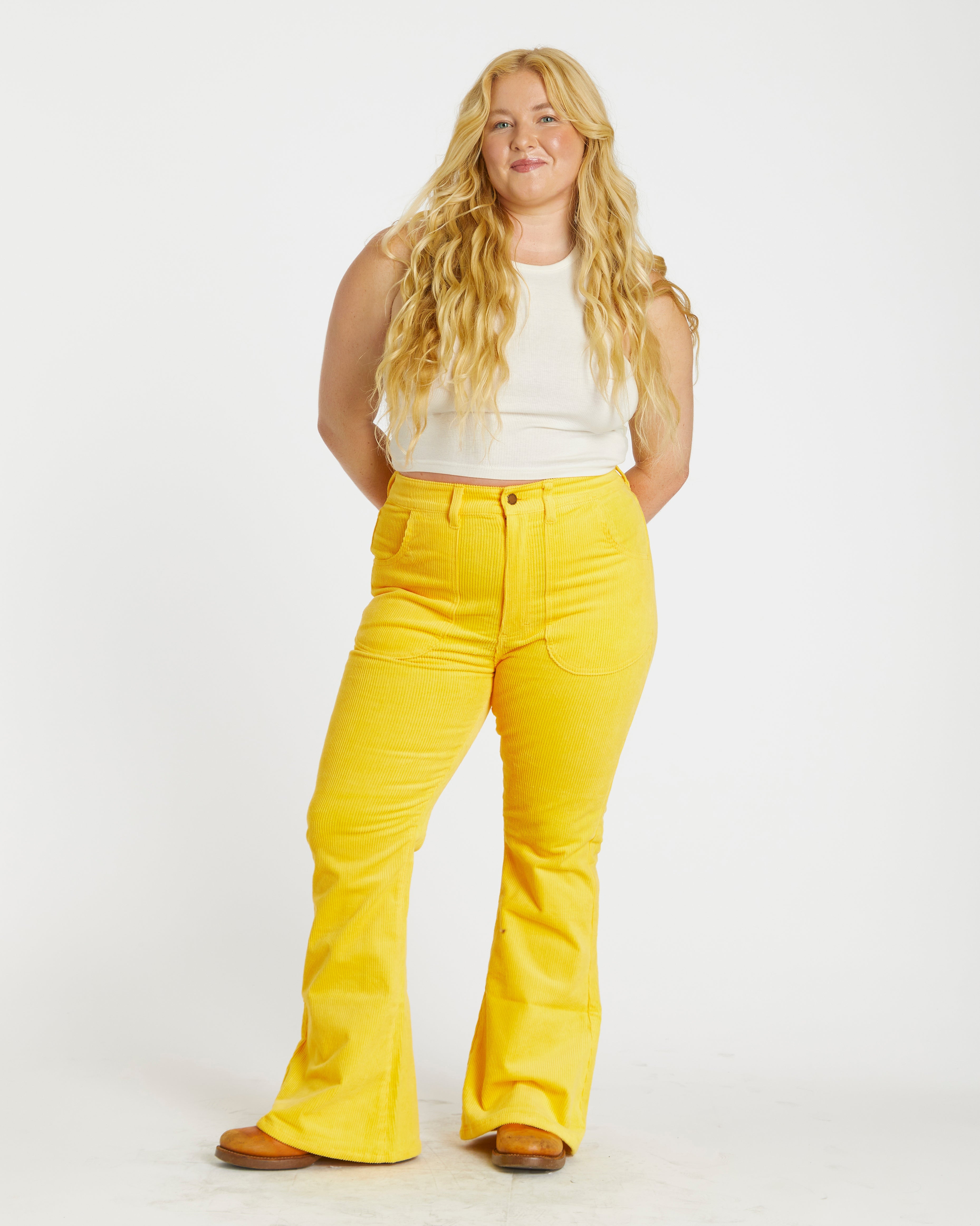Hammies Women's Bell Bottom (Yellow)