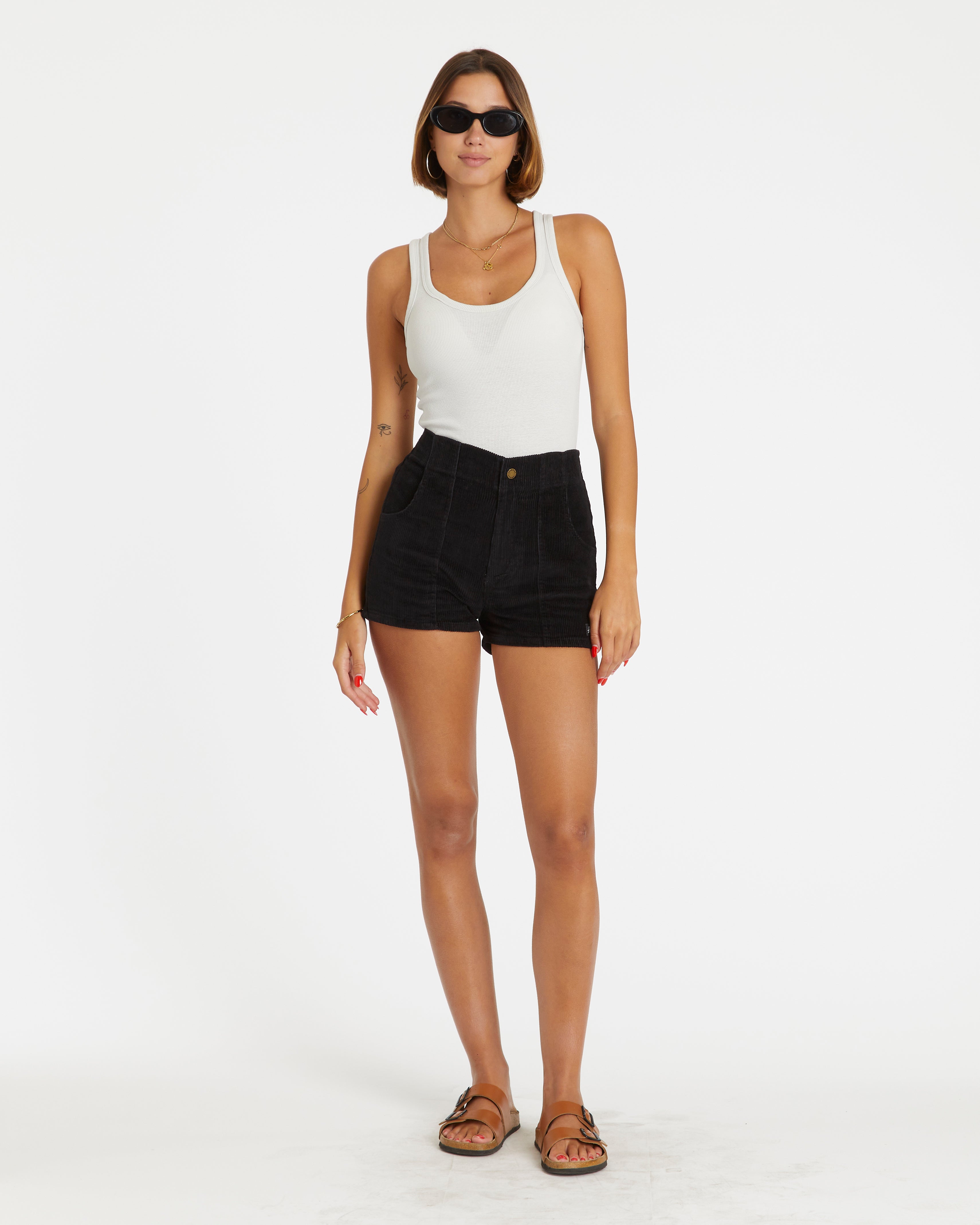 Hammies Women's Corduroy Short (Black)