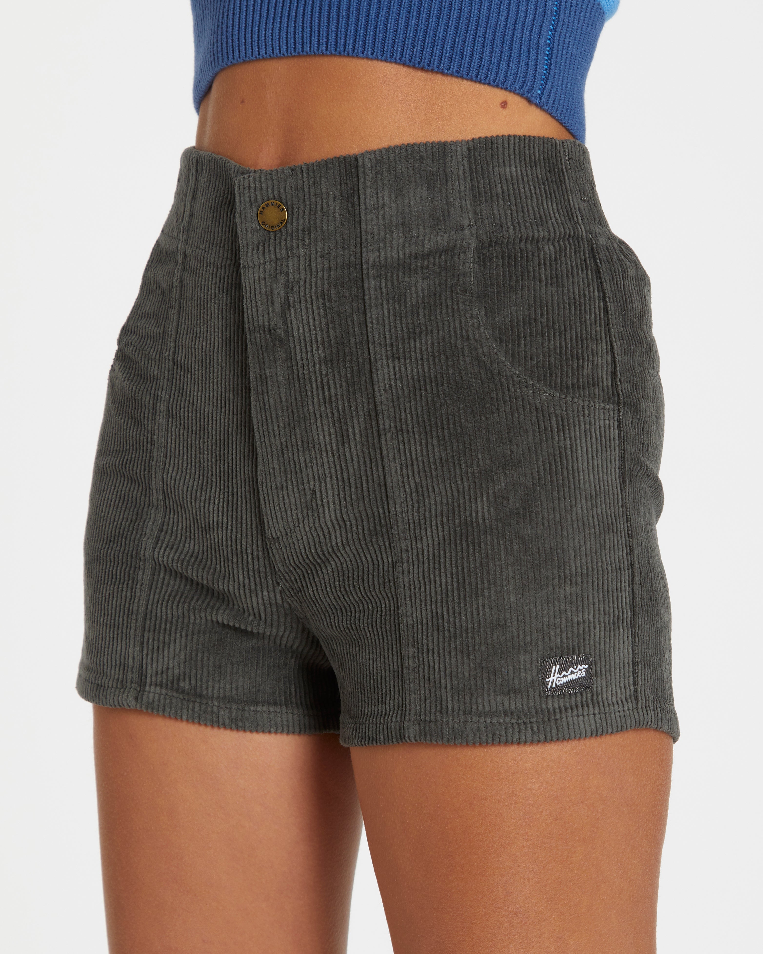 Hammies Women's Corduroy Short (Gray)