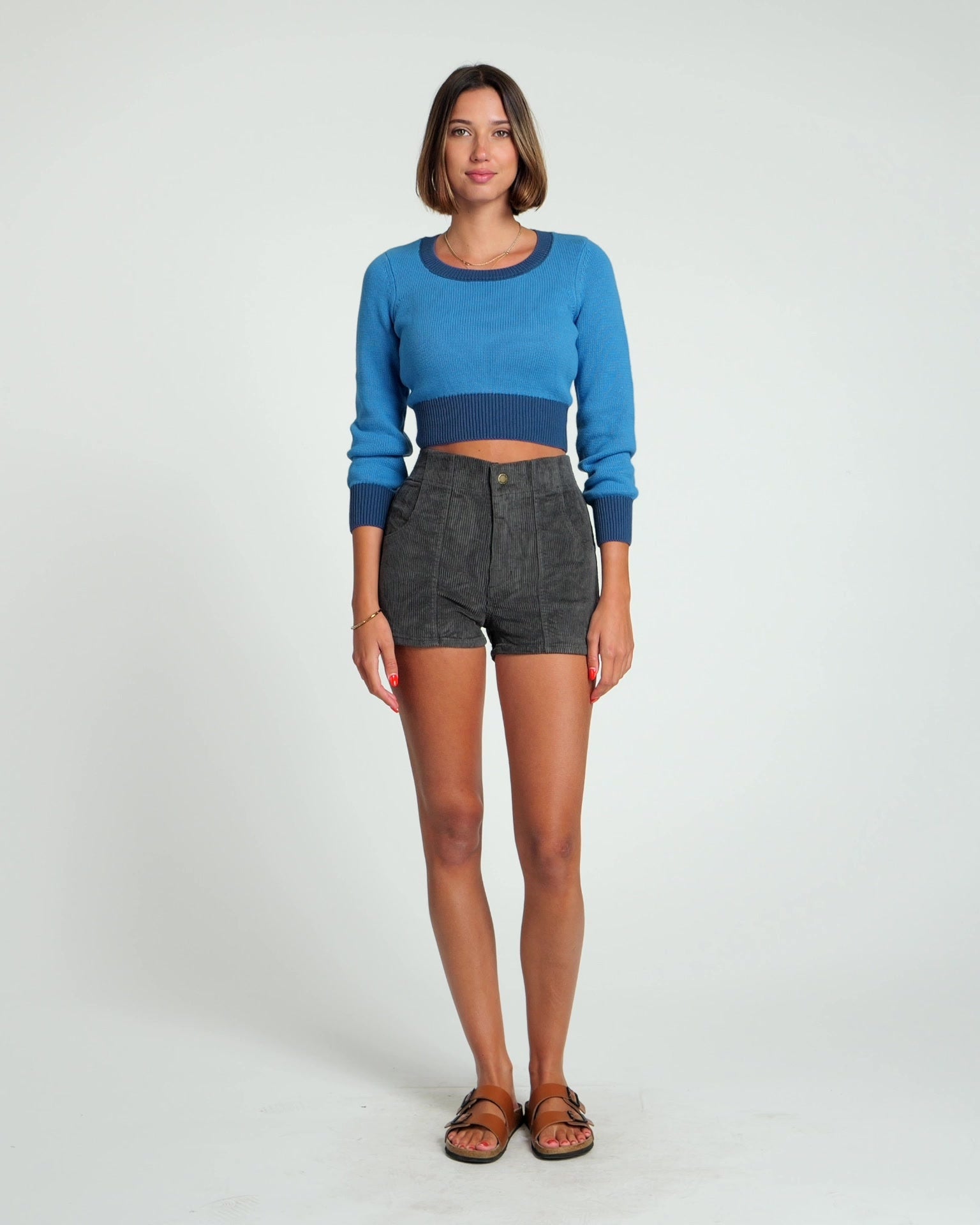 Hammies Women's Corduroy Short (Gray)