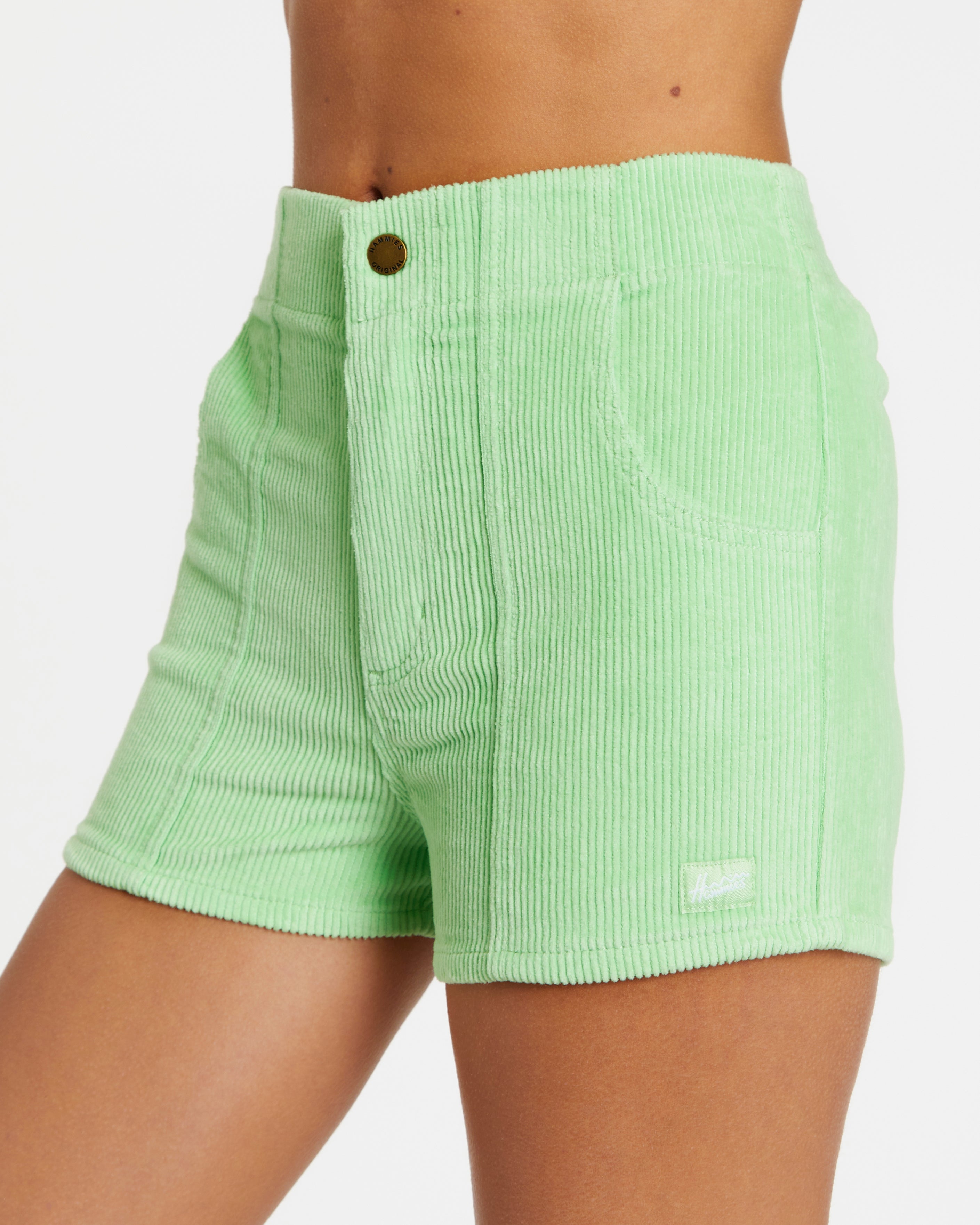 Hammies Women's Corduroy Short (Honeydew)