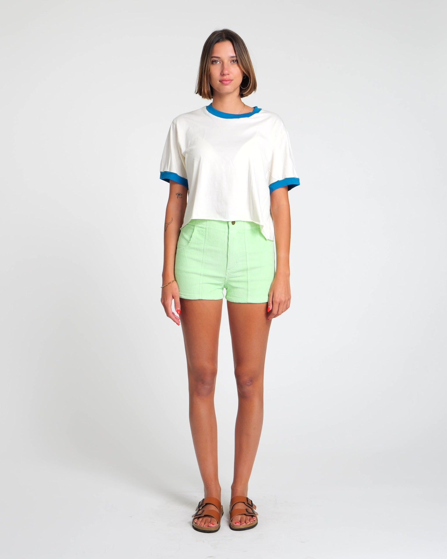 Hammies Women's Corduroy Short (Honeydew)