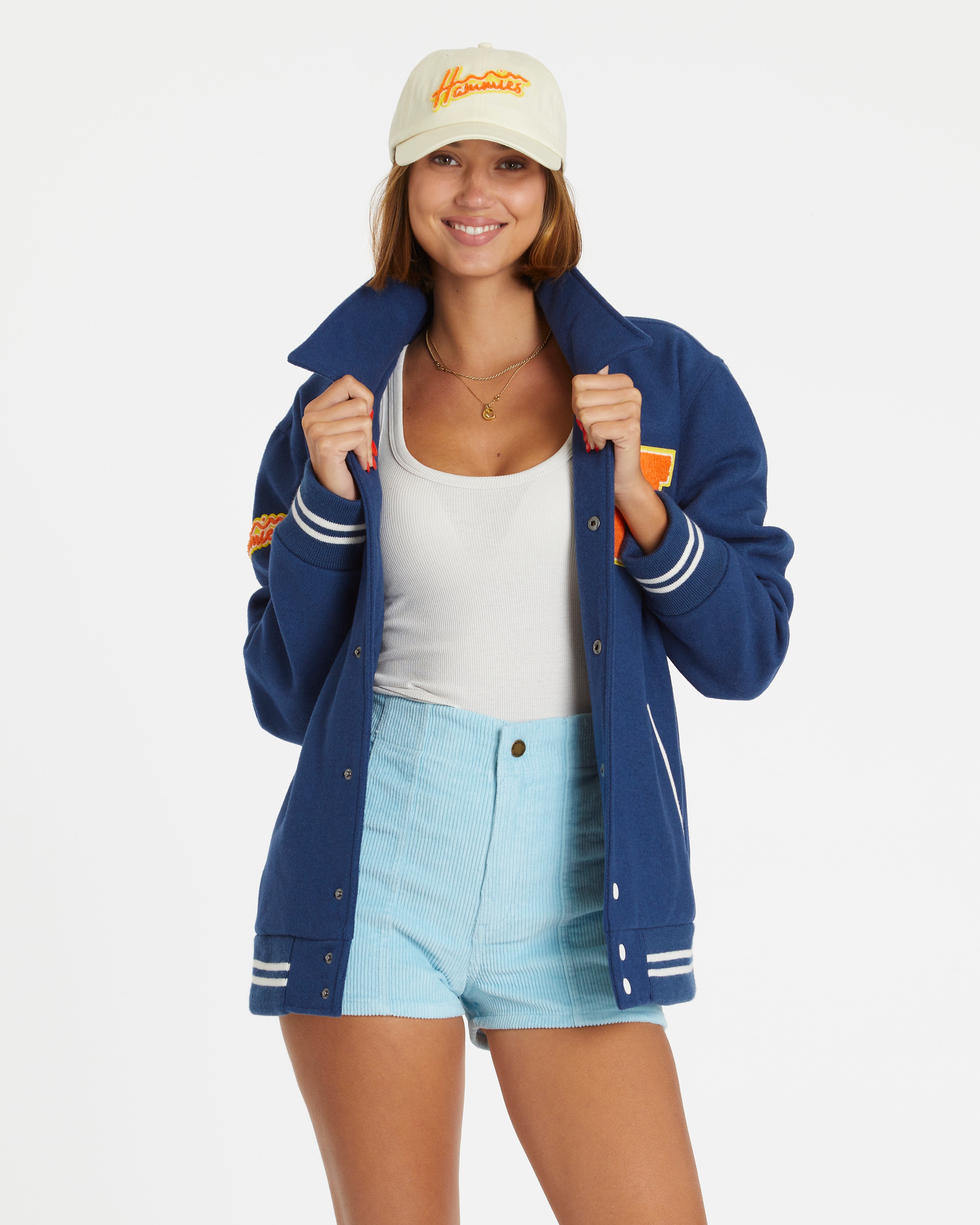 Hammies Women's Corduroy Short (Powder Blue)