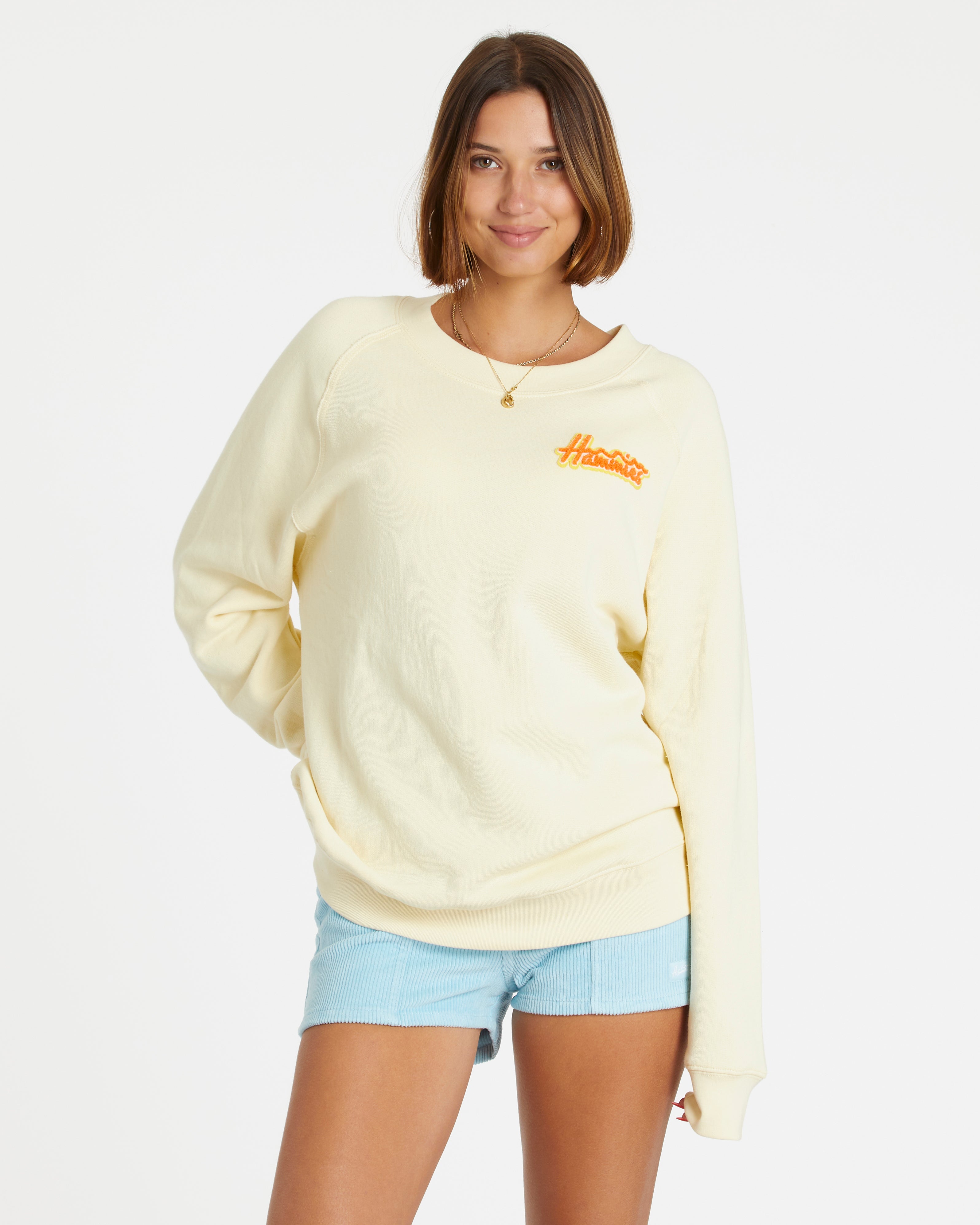 Hammies Women's Corduroy Short (Powder Blue)