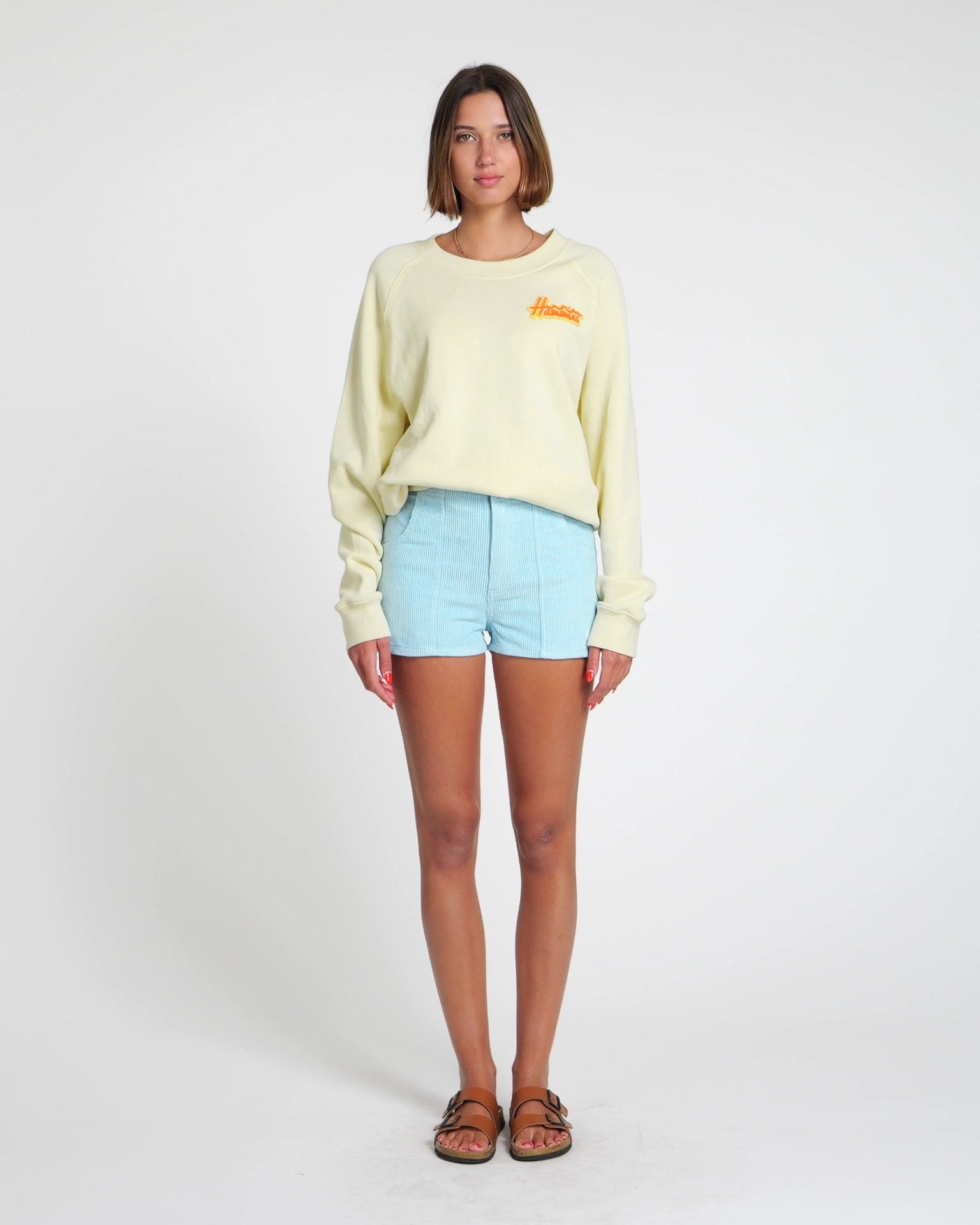 Hammies Women's Corduroy Short (Powder Blue)