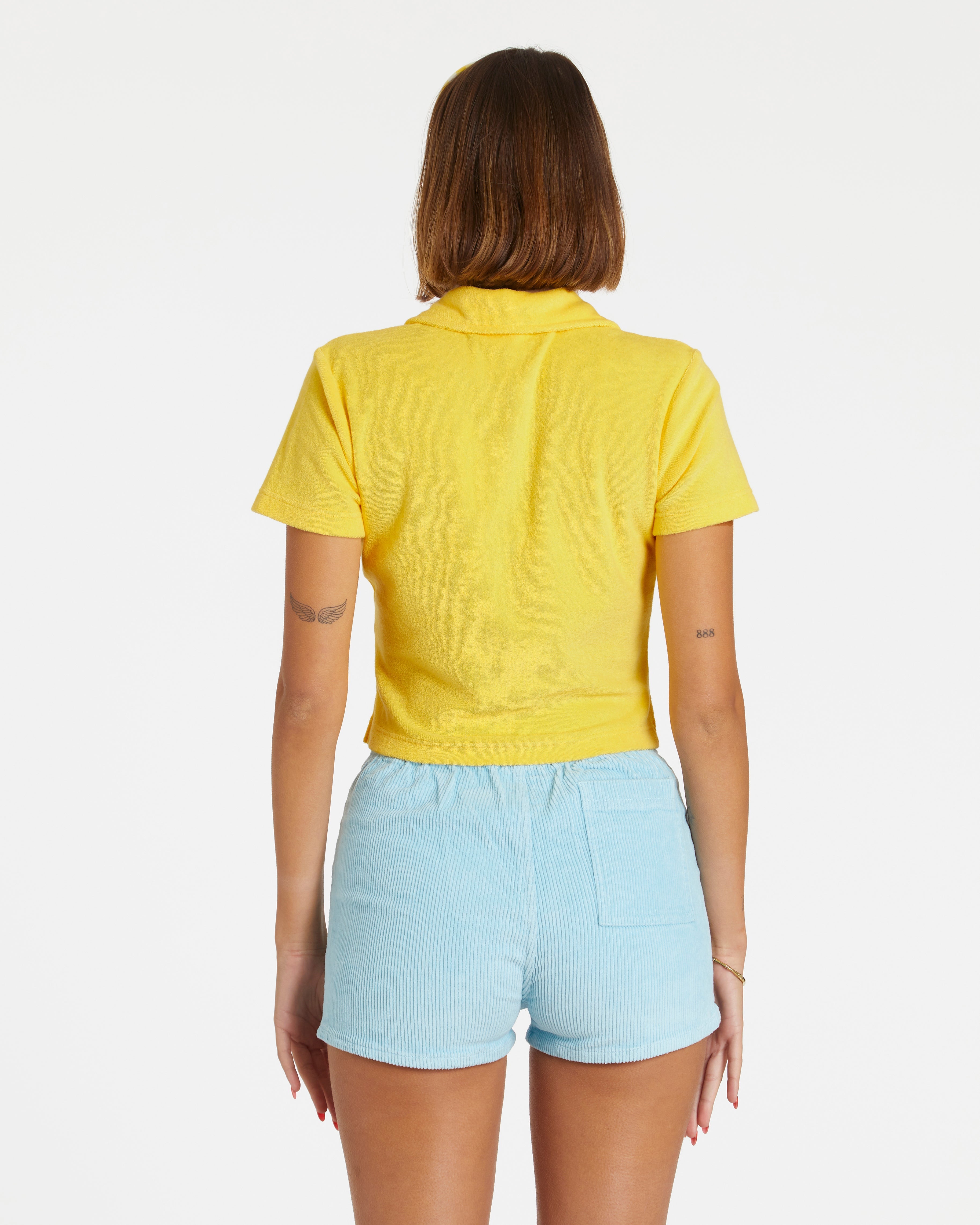 Hammies Women's Corduroy Short (Powder Blue)