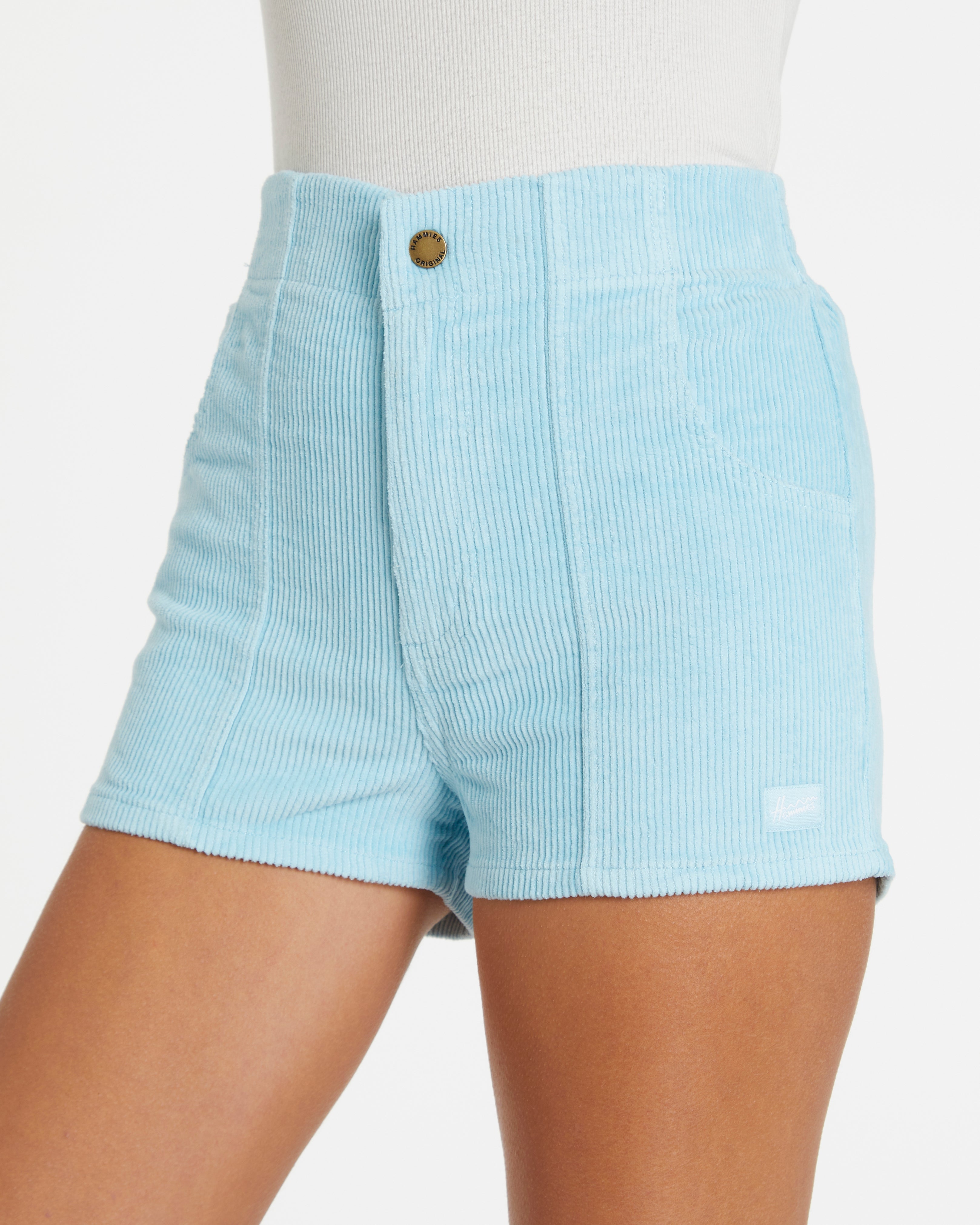 Hammies Women's Corduroy Short (Powder Blue)