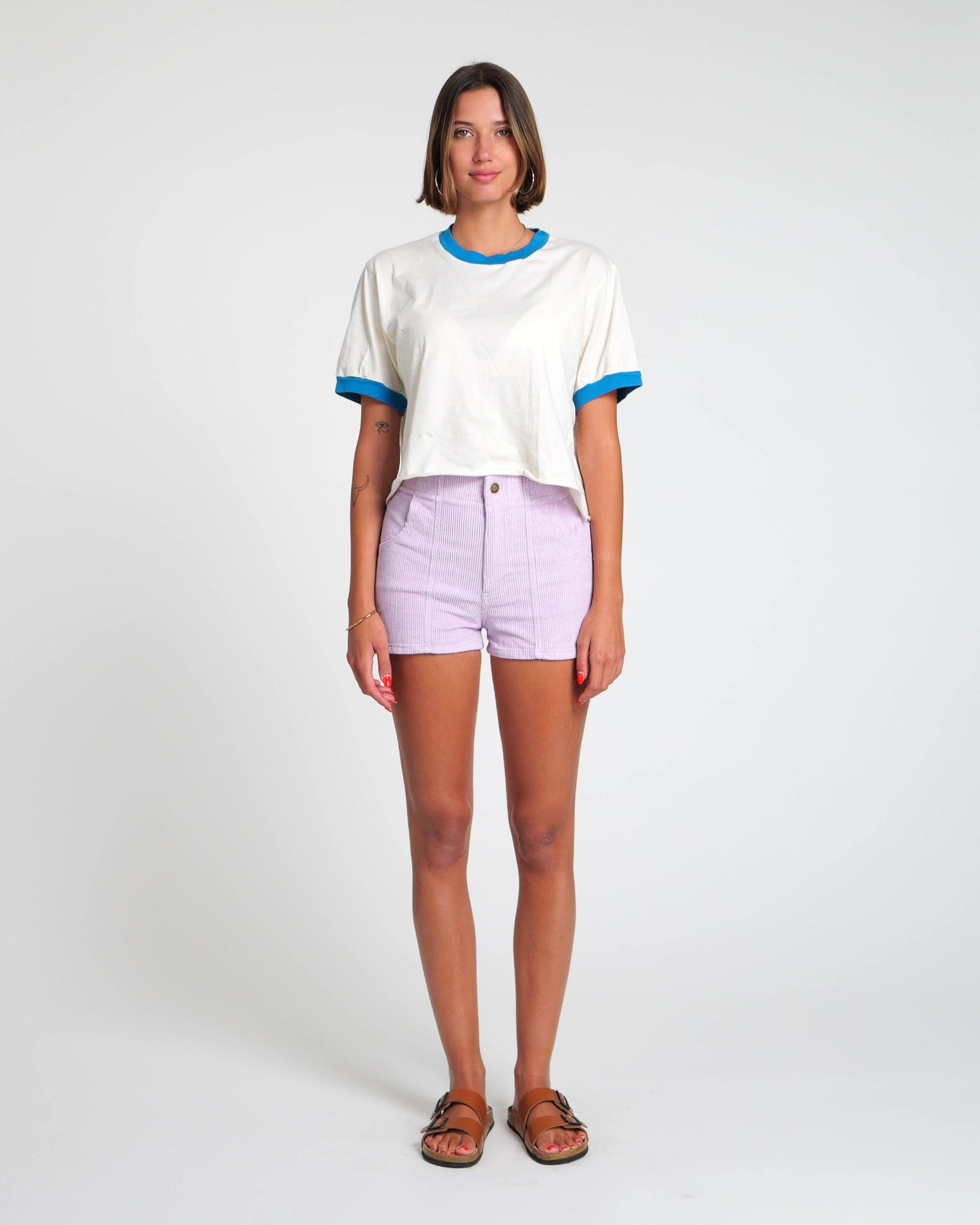 Hammies Women's Corduroy Short (Powder Purple)