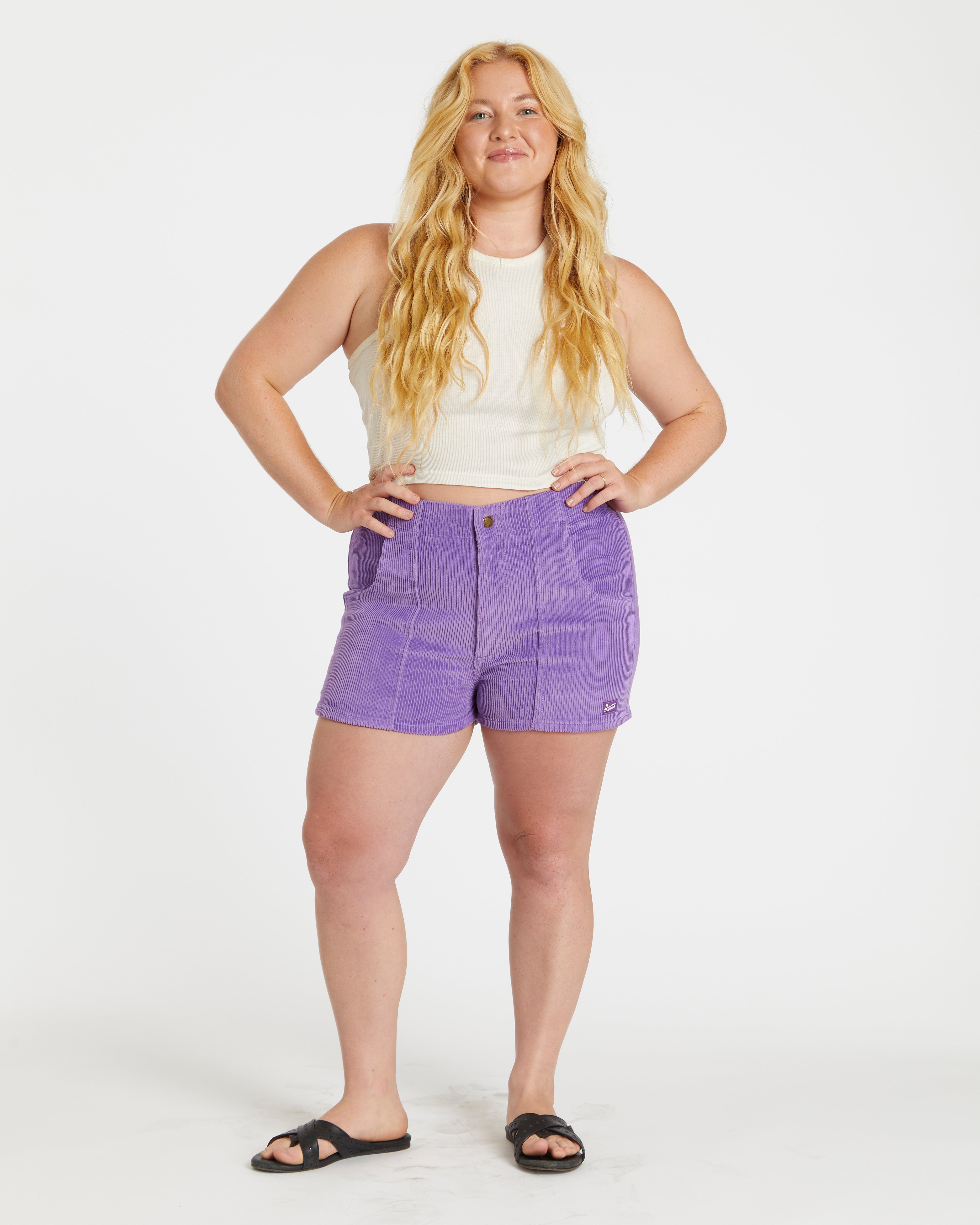 Hammies Women's Corduroy Short (Purple)