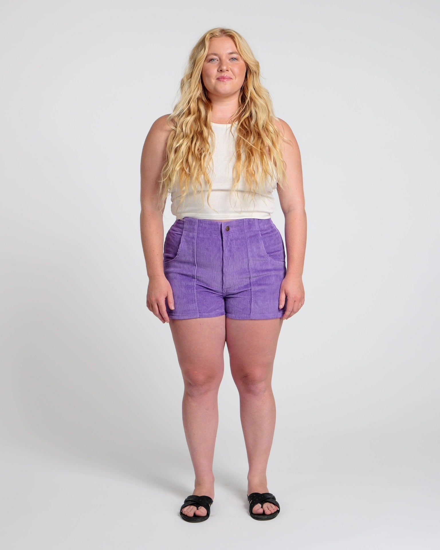 Hammies Women's Corduroy Short (Purple)