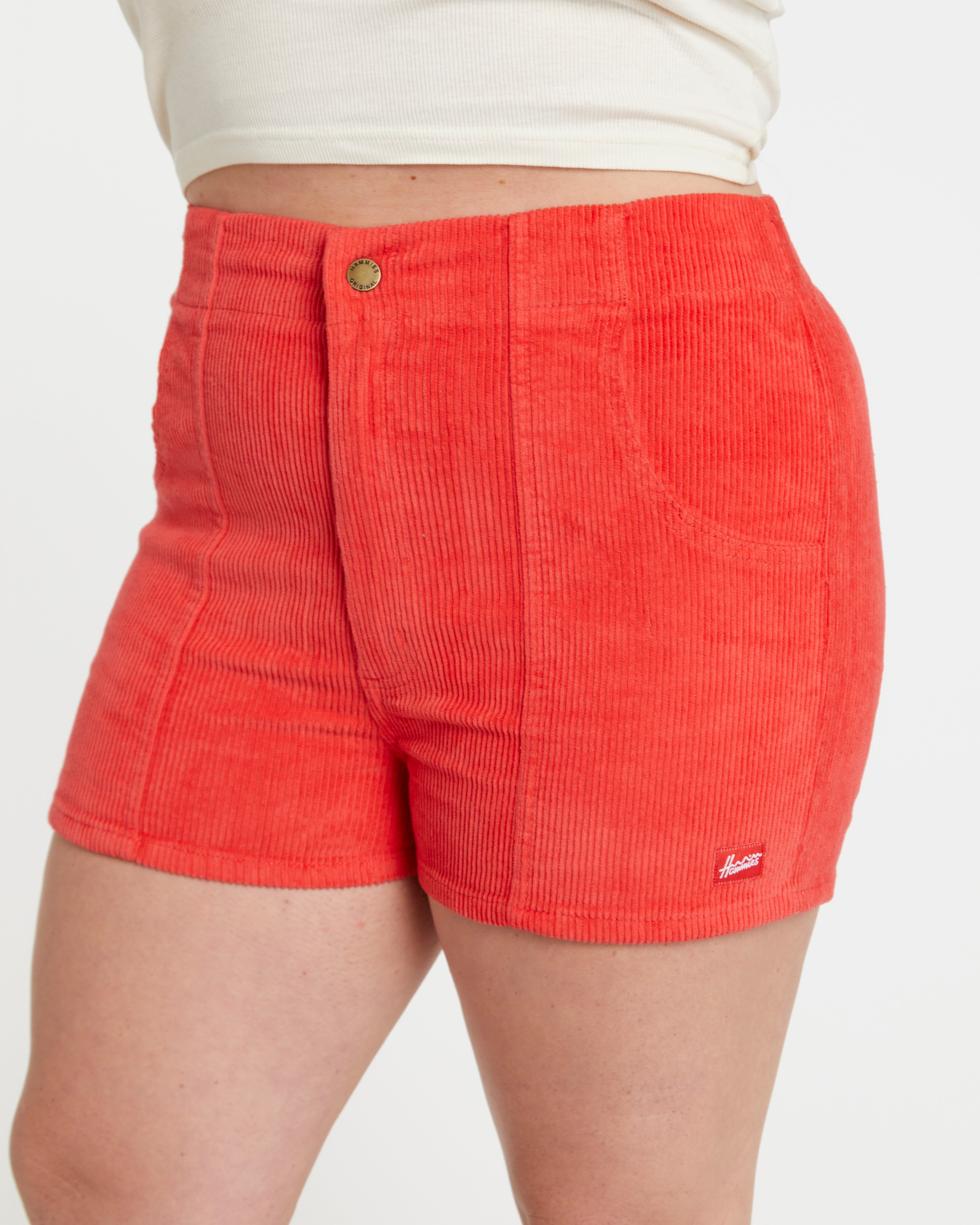 Hammies Women's Corduroy Short (Red)