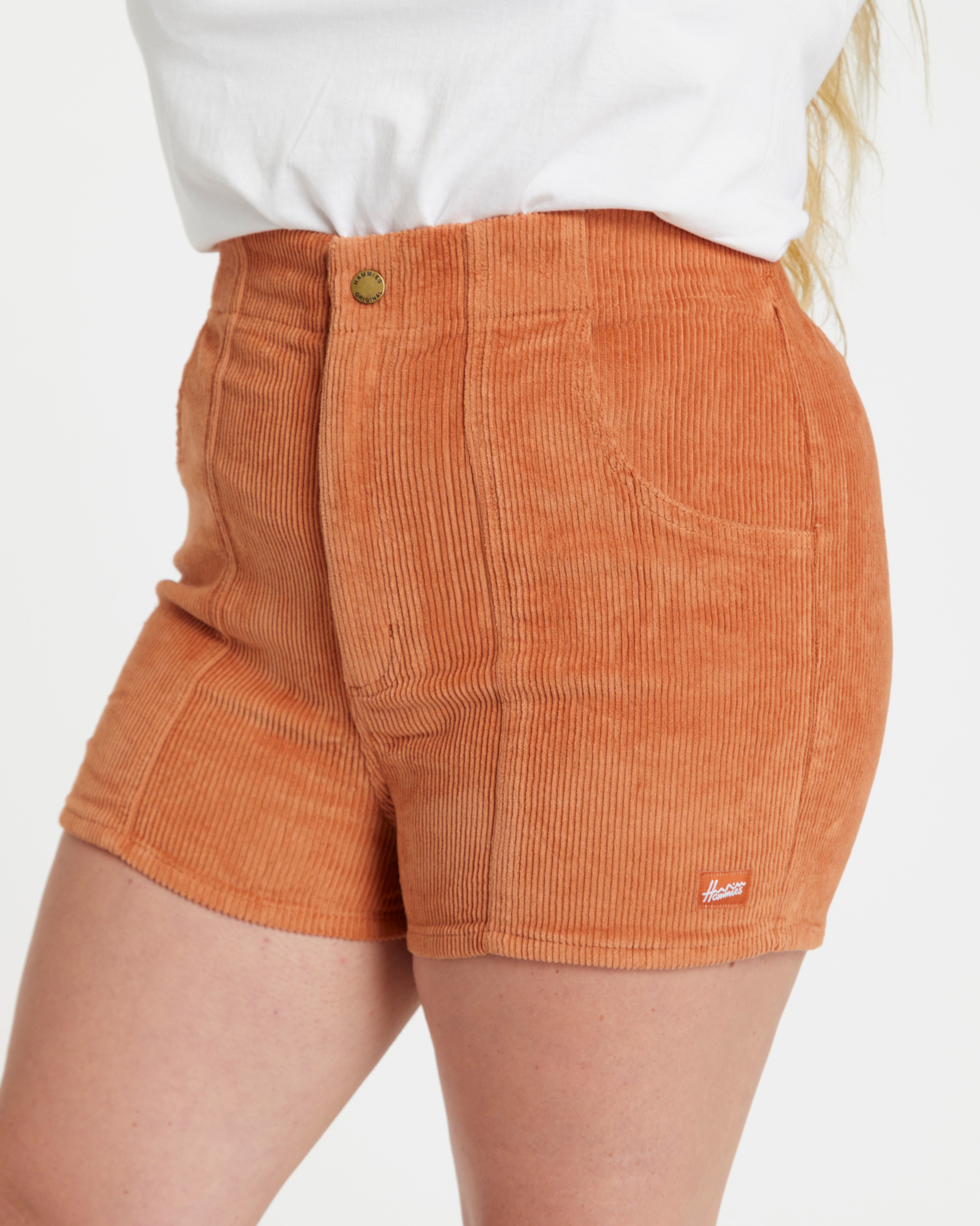 Hammies Women's Corduroy Short (Rust)