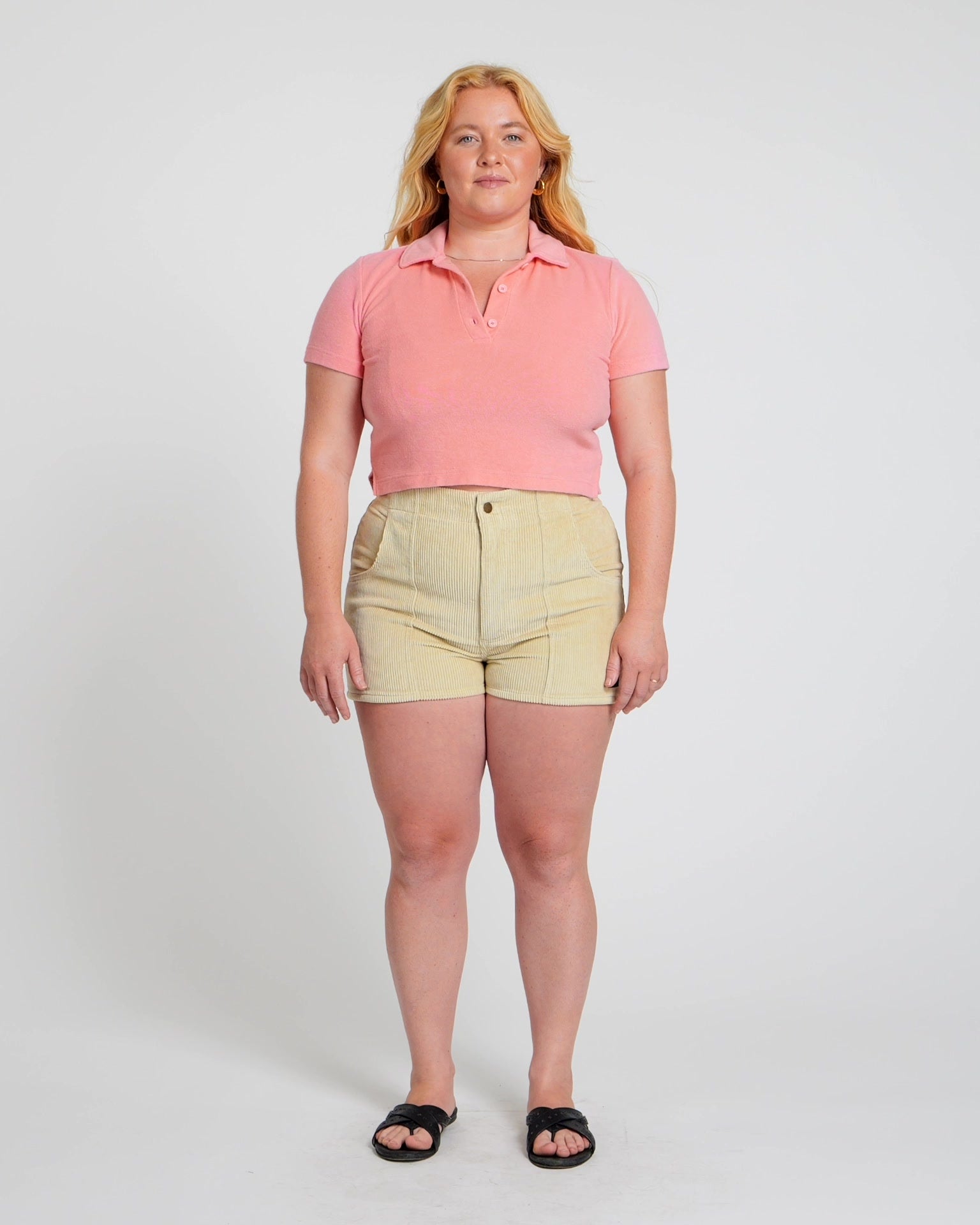 Hammies Women's Terry Polo (Watermelon)