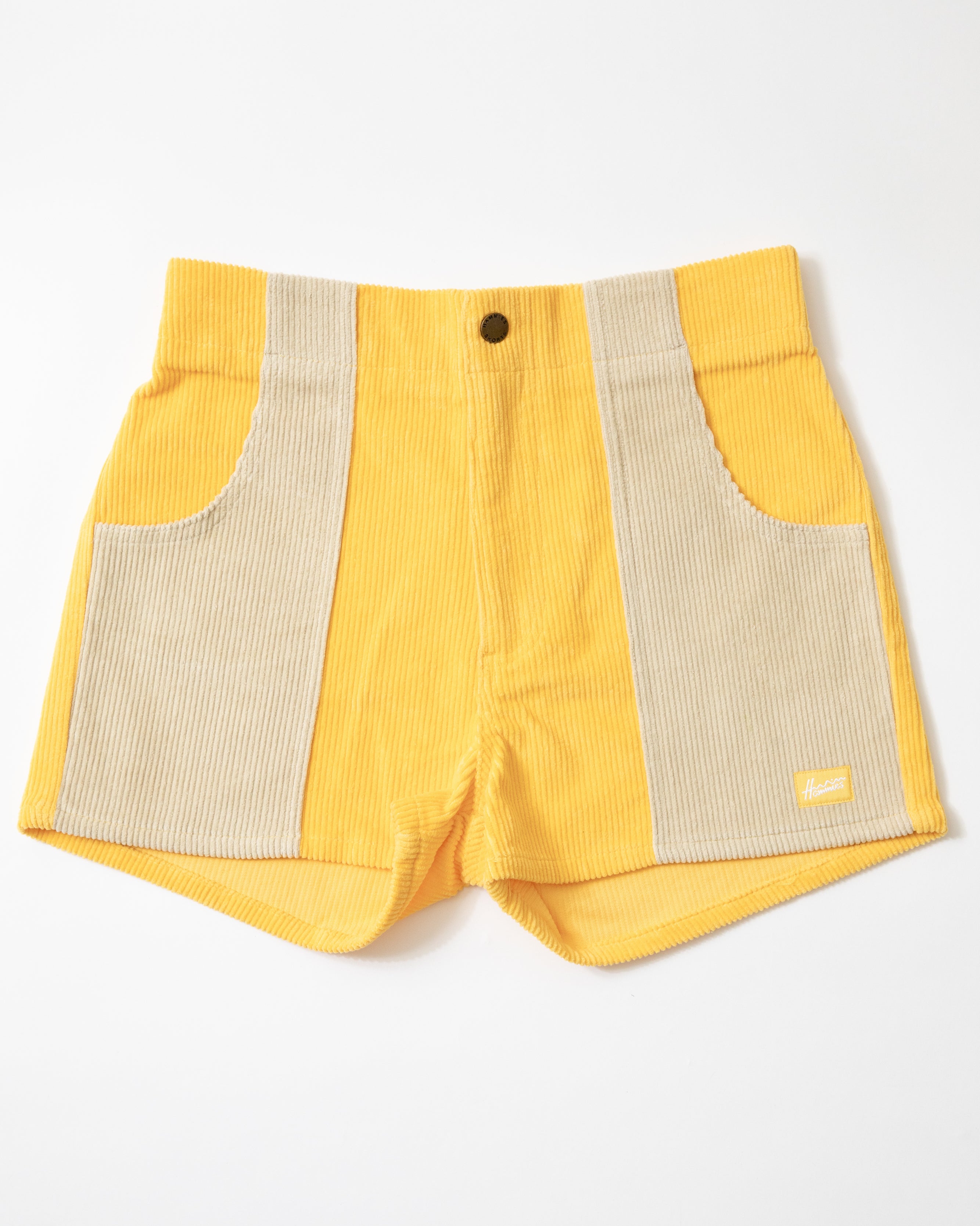 Hammies Women's Corduroy Short (Yellow)