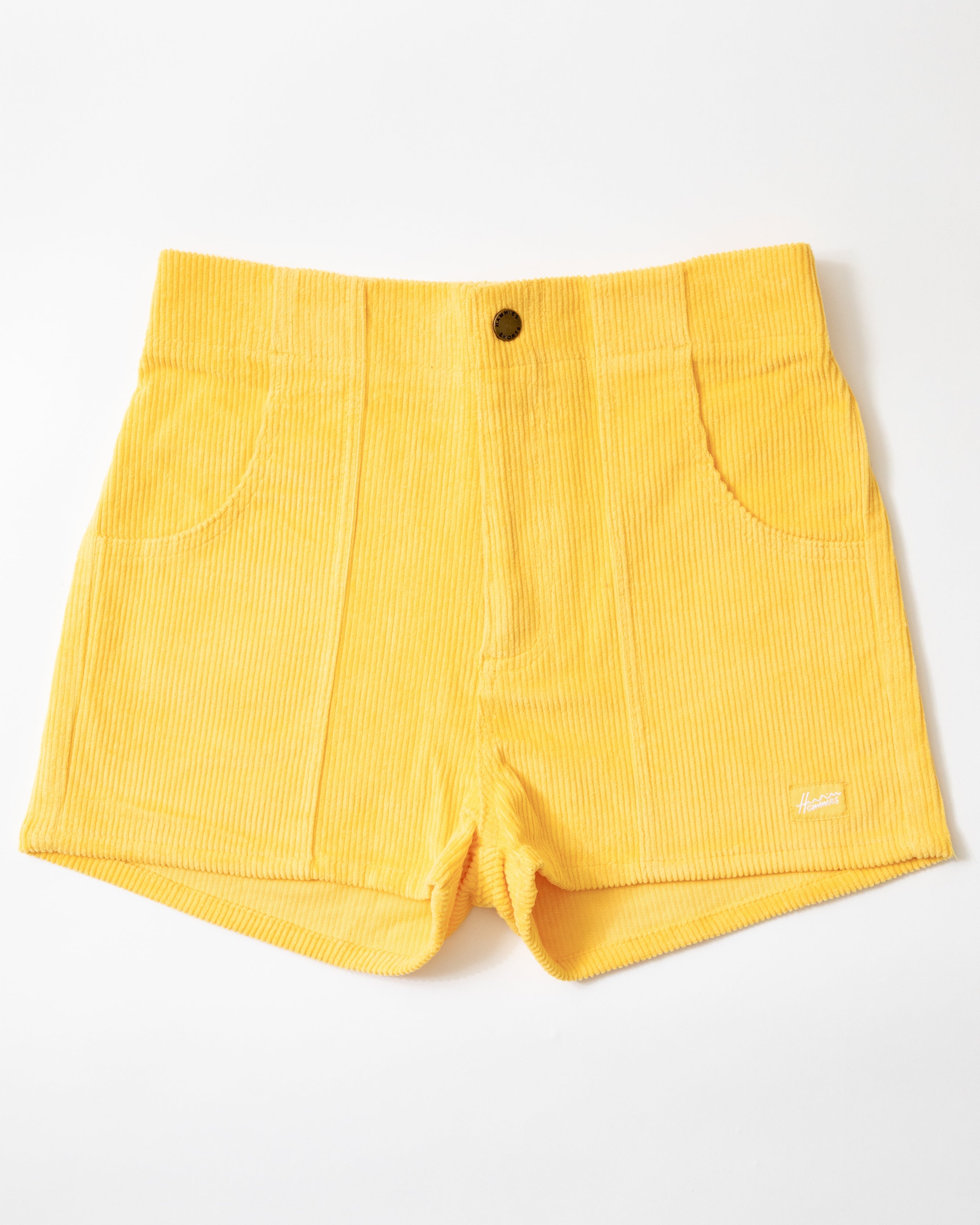 Hammies Women's Corduroy Short (Yellow)
